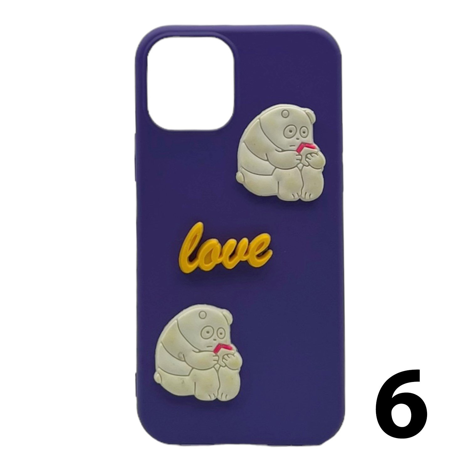 Nettech Apple iPhone 12 Pro Uyumlu Maskot Seri Arka Koruma Kılıf NT-106233