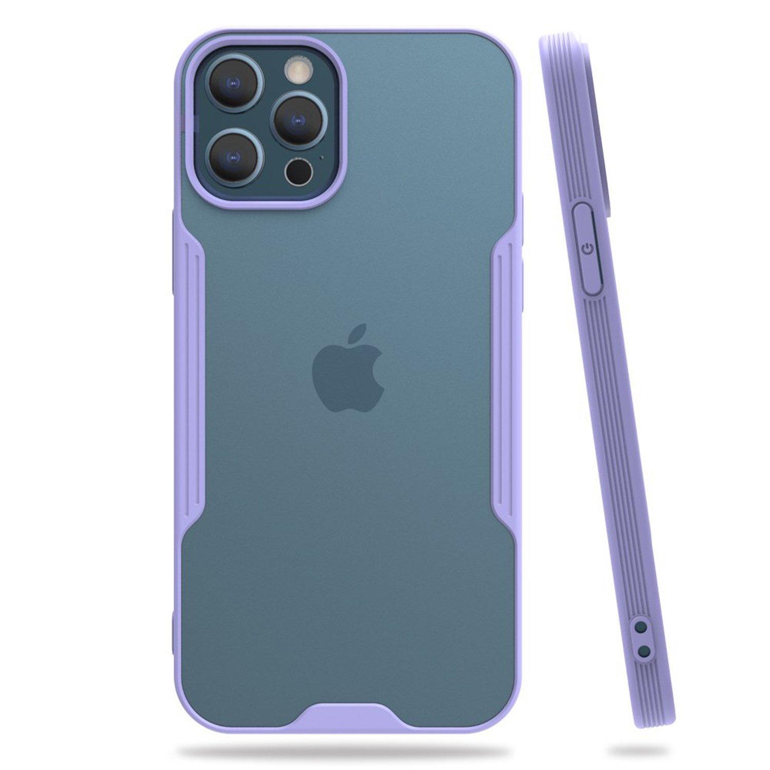 Nettech Apple iPhone 12 Pro Uyumlu Platin Seri Arka Koruma Kılıf NT-85997