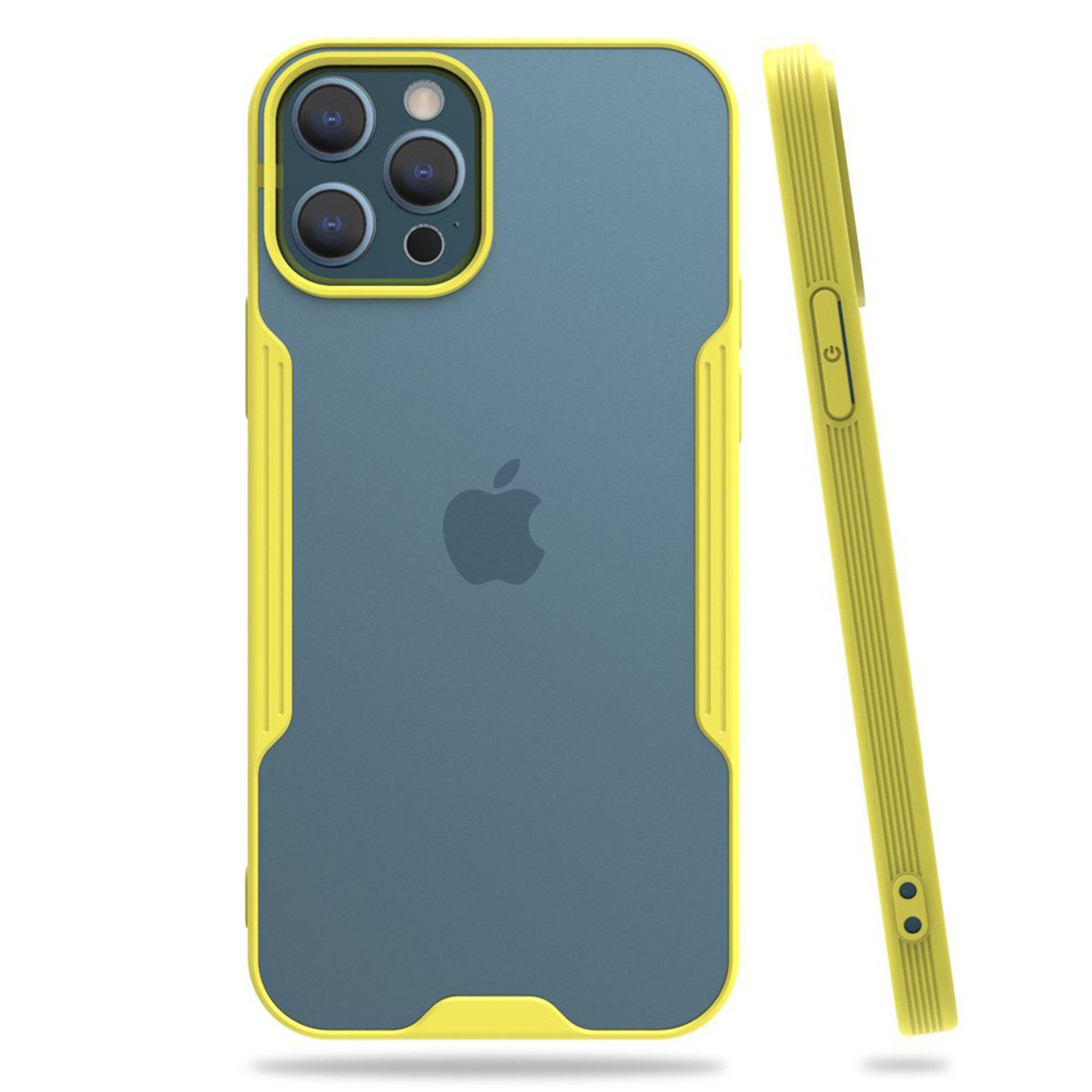 Nettech Apple iPhone 12 Pro Uyumlu Platin Seri Arka Koruma Kılıf NT-85997