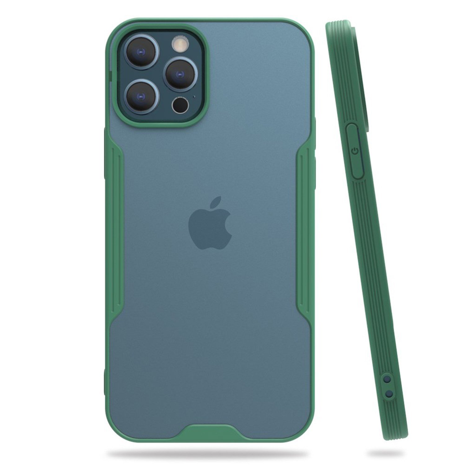 Nettech Apple iPhone 12 Pro Uyumlu Platin Seri Arka Koruma Kılıf NT-85997