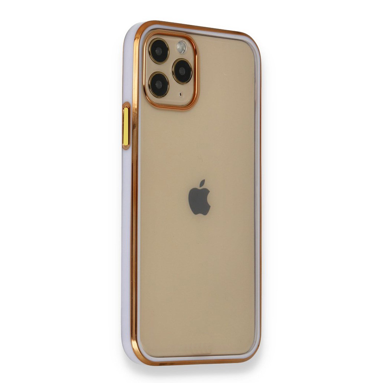Nettech Apple iPhone 12 Pro Uyumlu Renkli Kenar Zone Seri Arka Koruma Kılıf NT-89778