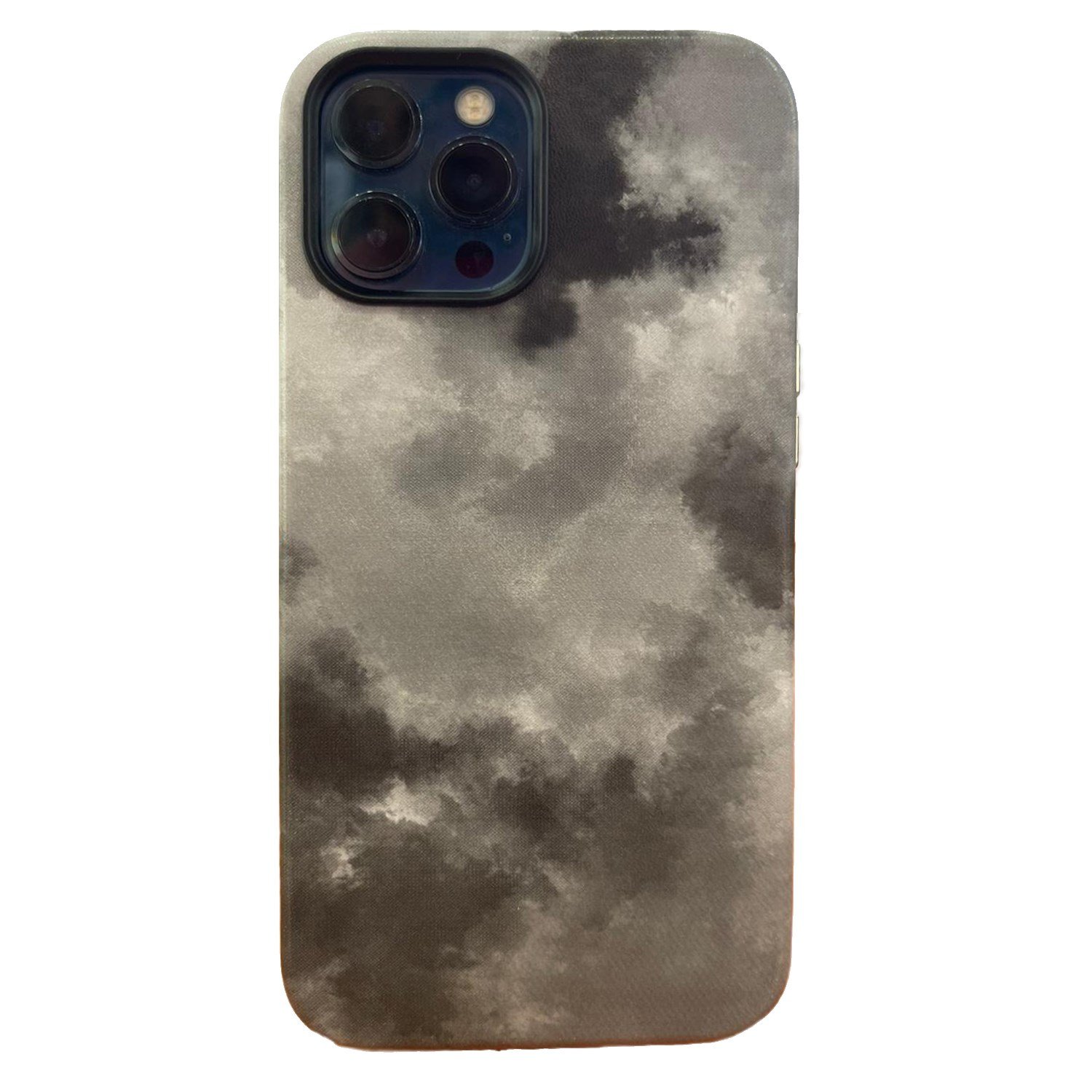 Nettech Apple iPhone 12 Pro Uyumlu Renkli Bulut Arka Koruma Kılıf NT-96309