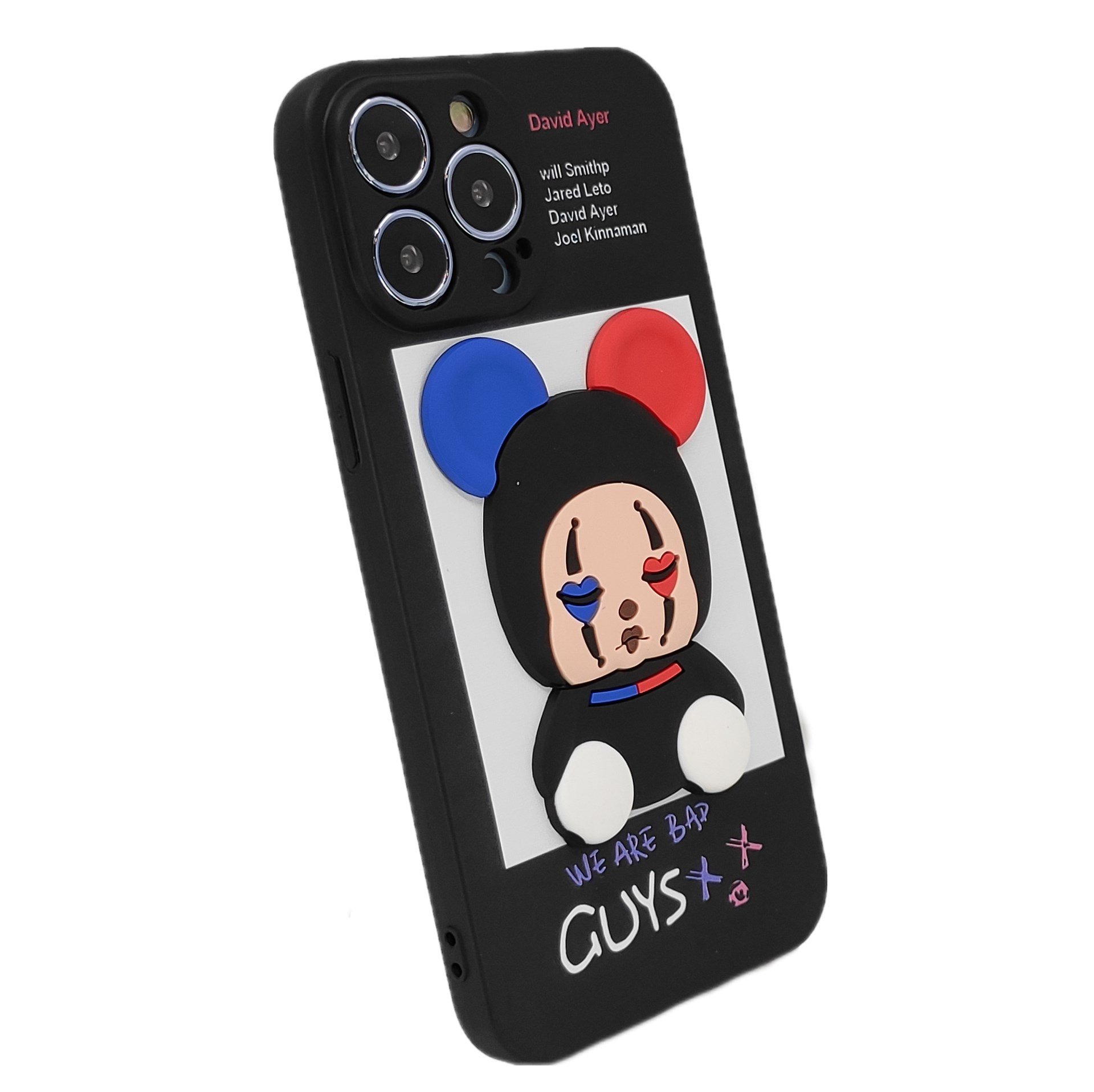 Nettech Apple iPhone 12 Pro Uyumlu Three D Case Seri Arka Koruma Kılıf NT-95089
