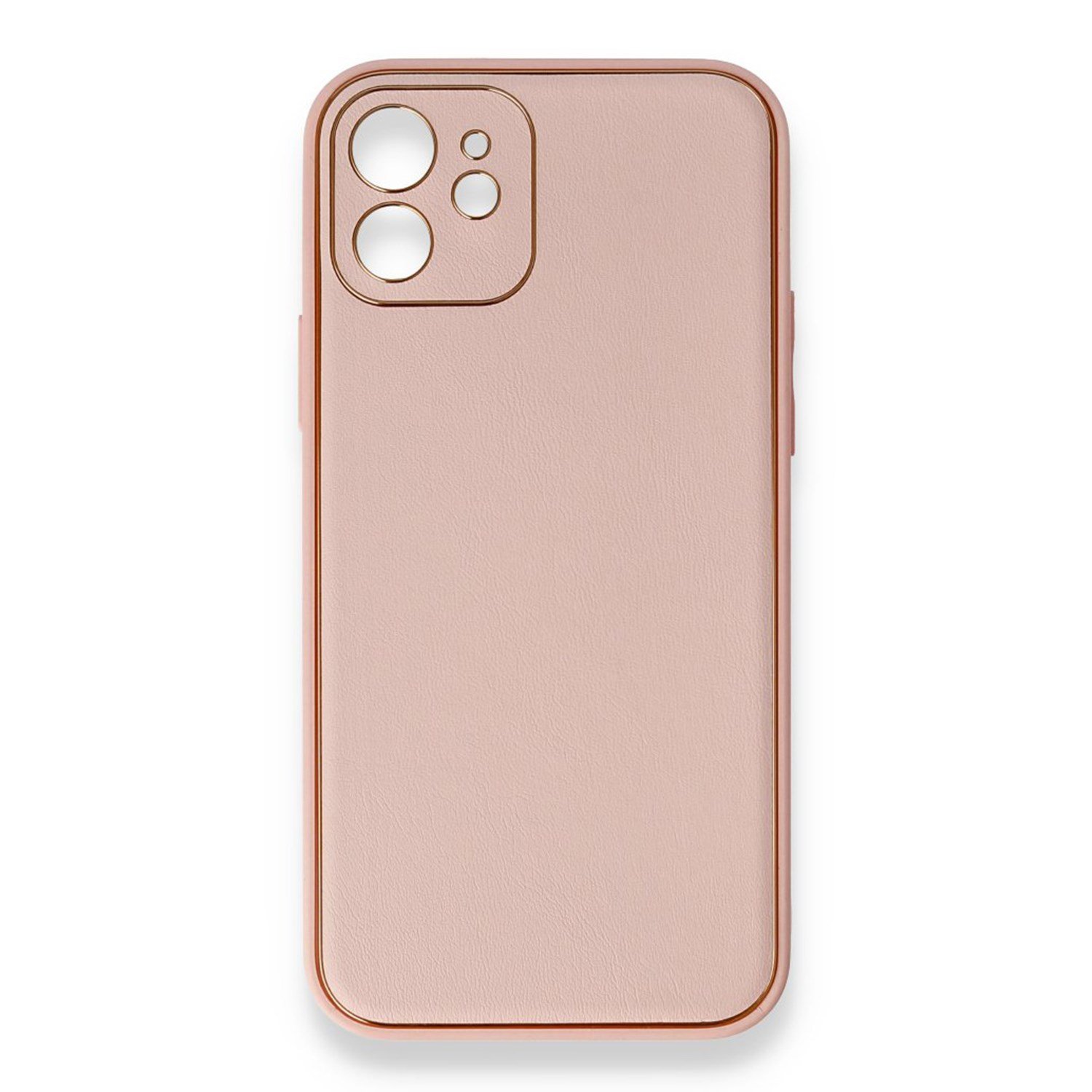 Nettech Apple iPhone 12 Uyumlu Coco Leather Seri Arka Koruma Kılıf NT-84705