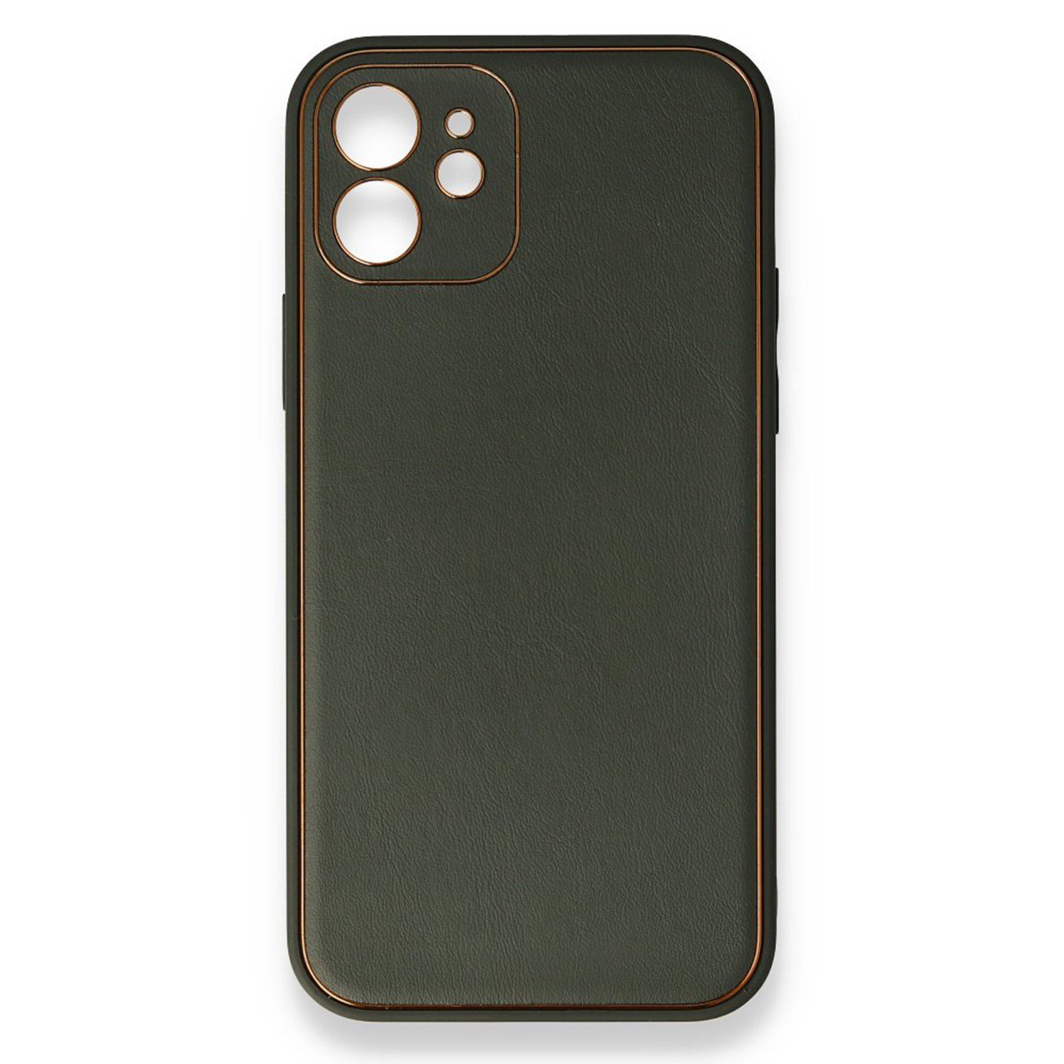 Nettech Apple iPhone 12 Uyumlu Coco Leather Seri Arka Koruma Kılıf NT-84705