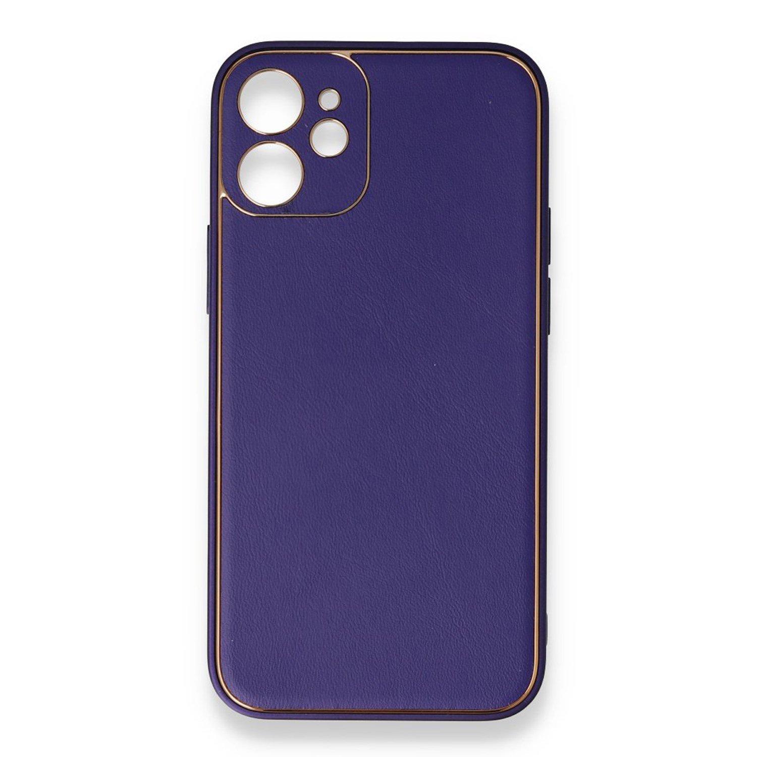 Nettech Apple iPhone 12 Uyumlu Coco Leather Seri Arka Koruma Kılıf NT-84705