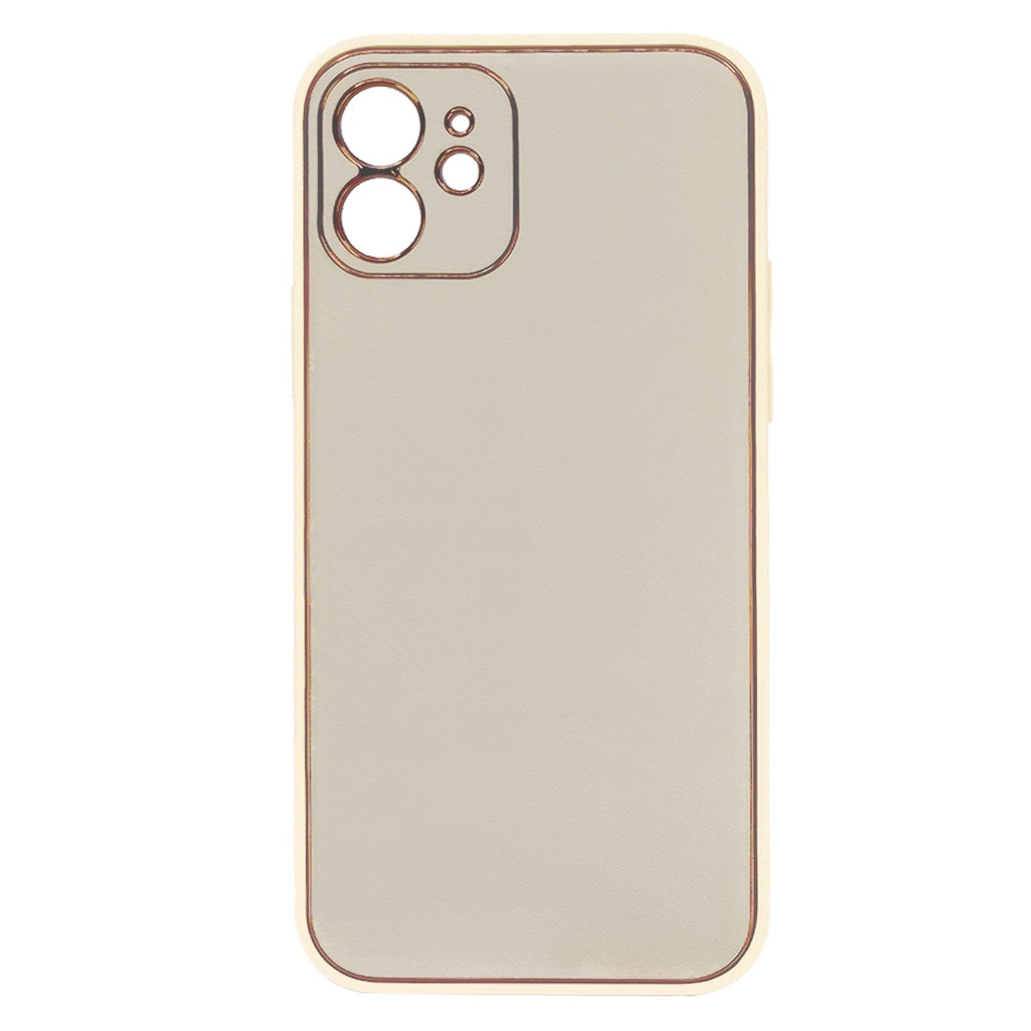 Nettech Apple iPhone 12 Uyumlu Coco Leather Seri Arka Koruma Kılıf NT-84705