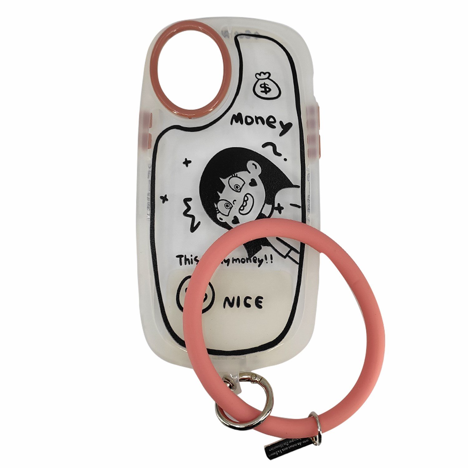Nettech Apple iPhone 12 Uyumlu Karikatür Seri Arka Koruma Kılıf NT-97286