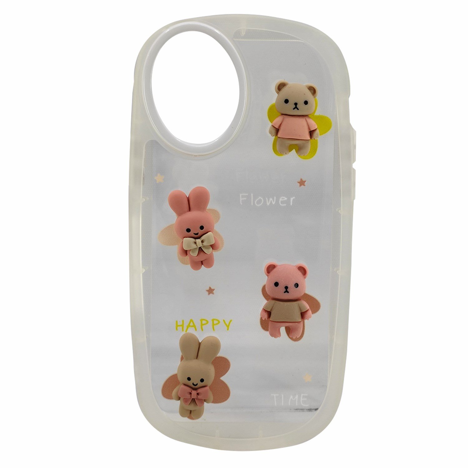 Nettech Apple iPhone 12 Uyumlu Karikatür Seri Arka Koruma Kılıf NT-97286
