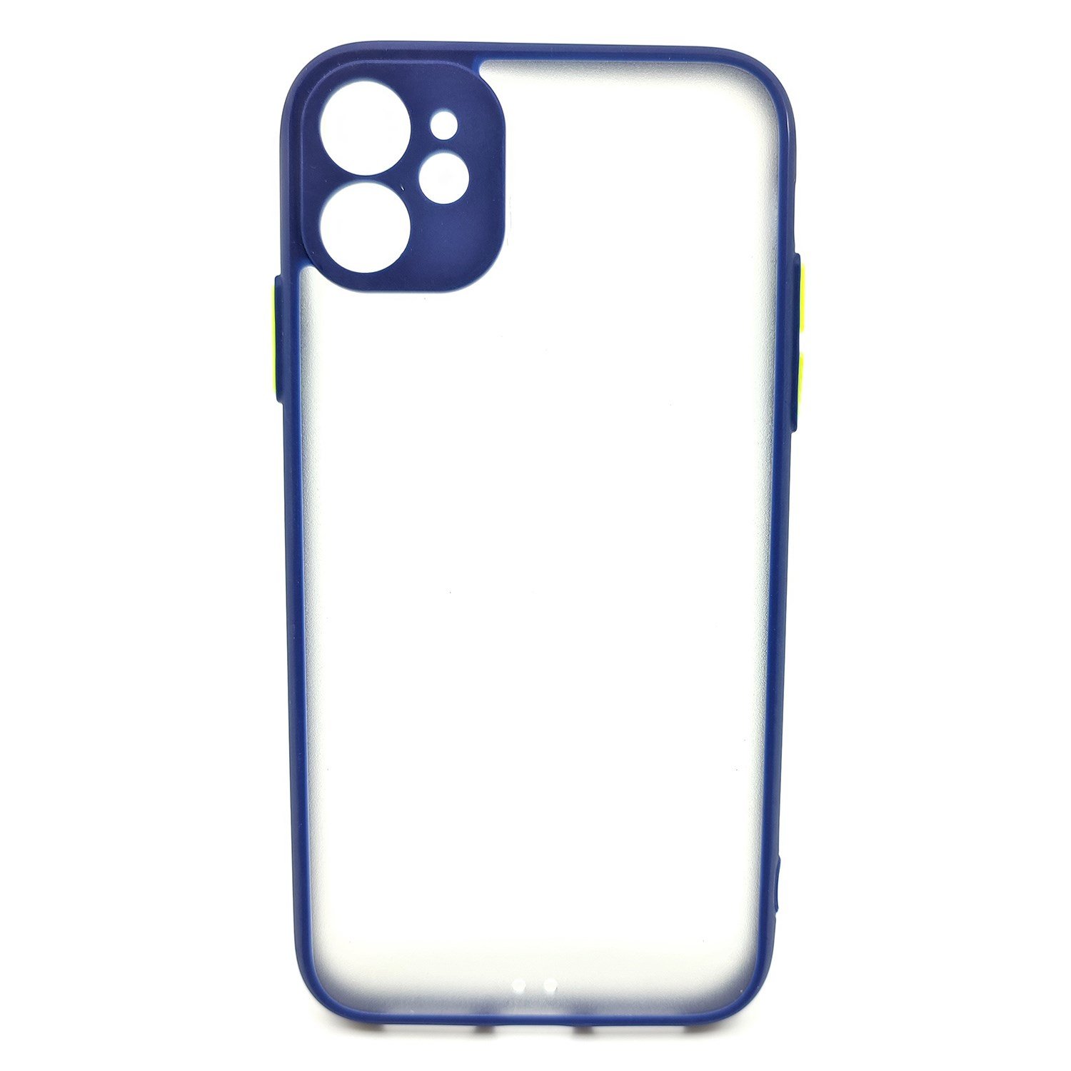 Nettech Apple iPhone 12 Uyumlu Kontrast Renkli Tuş Seri Arka Koruma Kılıf NT-88618