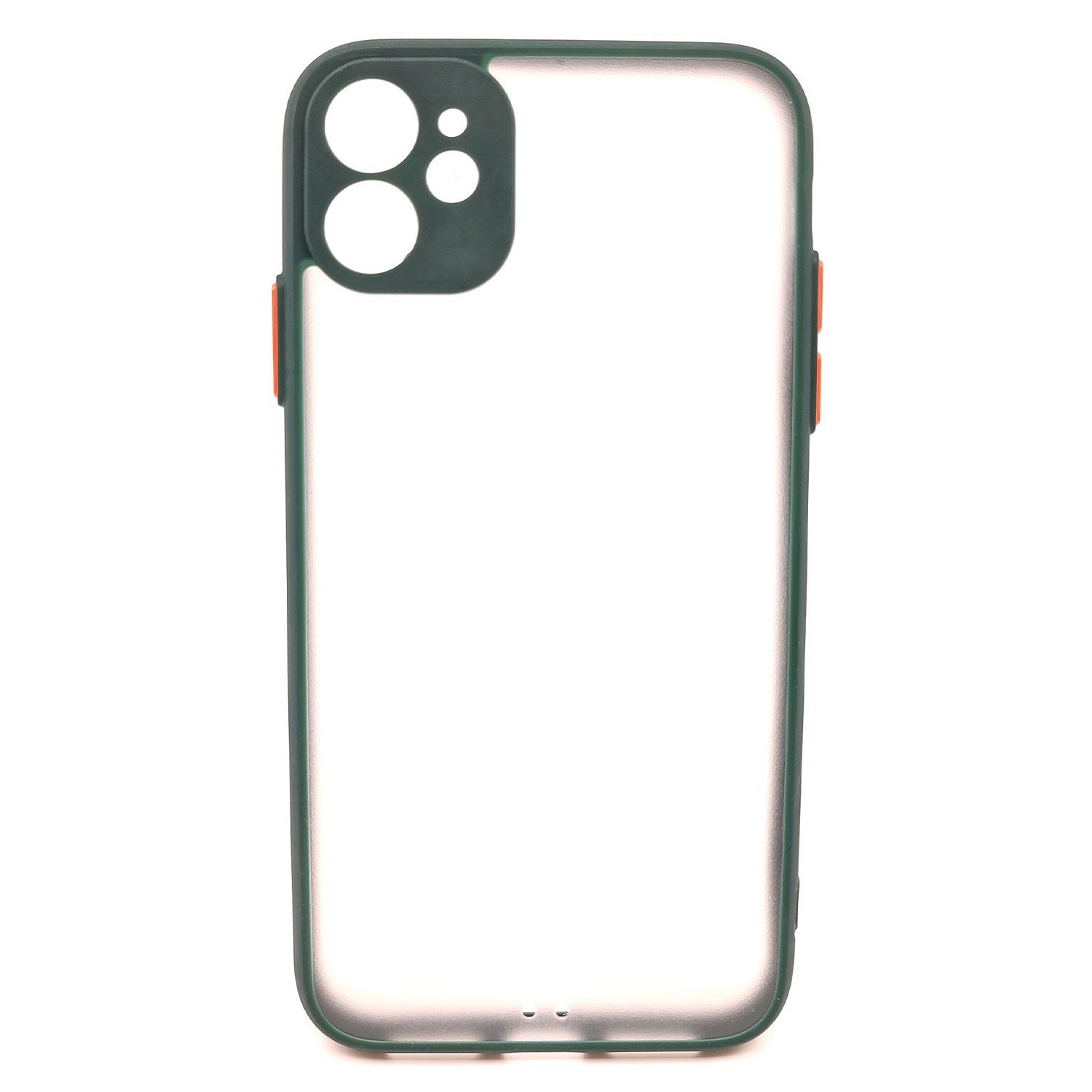 Nettech Apple iPhone 12 Uyumlu Kontrast Renkli Tuş Seri Arka Koruma Kılıf NT-88618