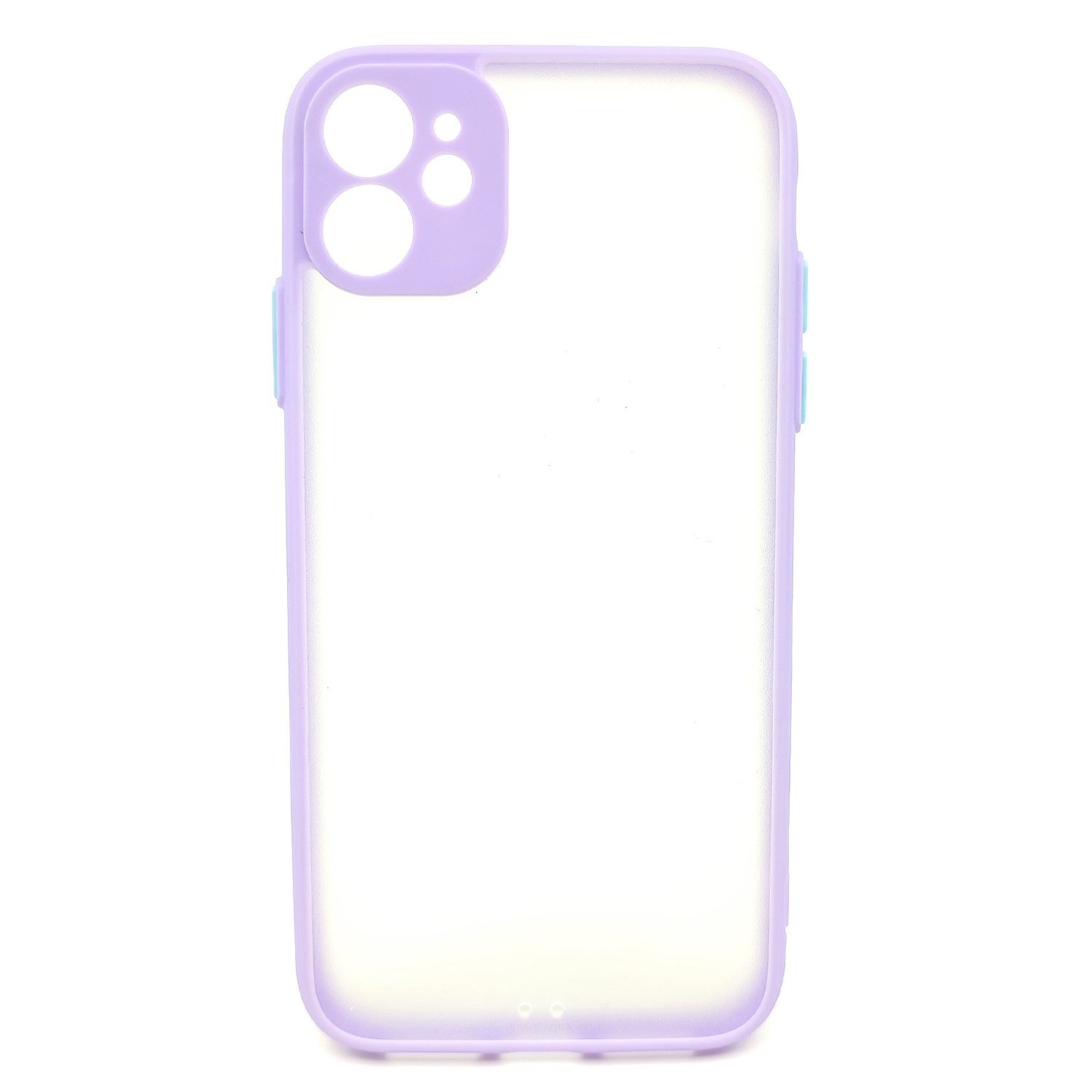 Nettech Apple iPhone 12 Uyumlu Kontrast Renkli Tuş Seri Arka Koruma Kılıf NT-88618