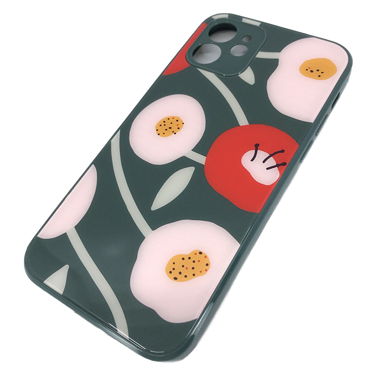 Nettech Apple iPhone 12 Uyumlu Laser Baskı Desenli Arka Koruma Kılıf NT-87854