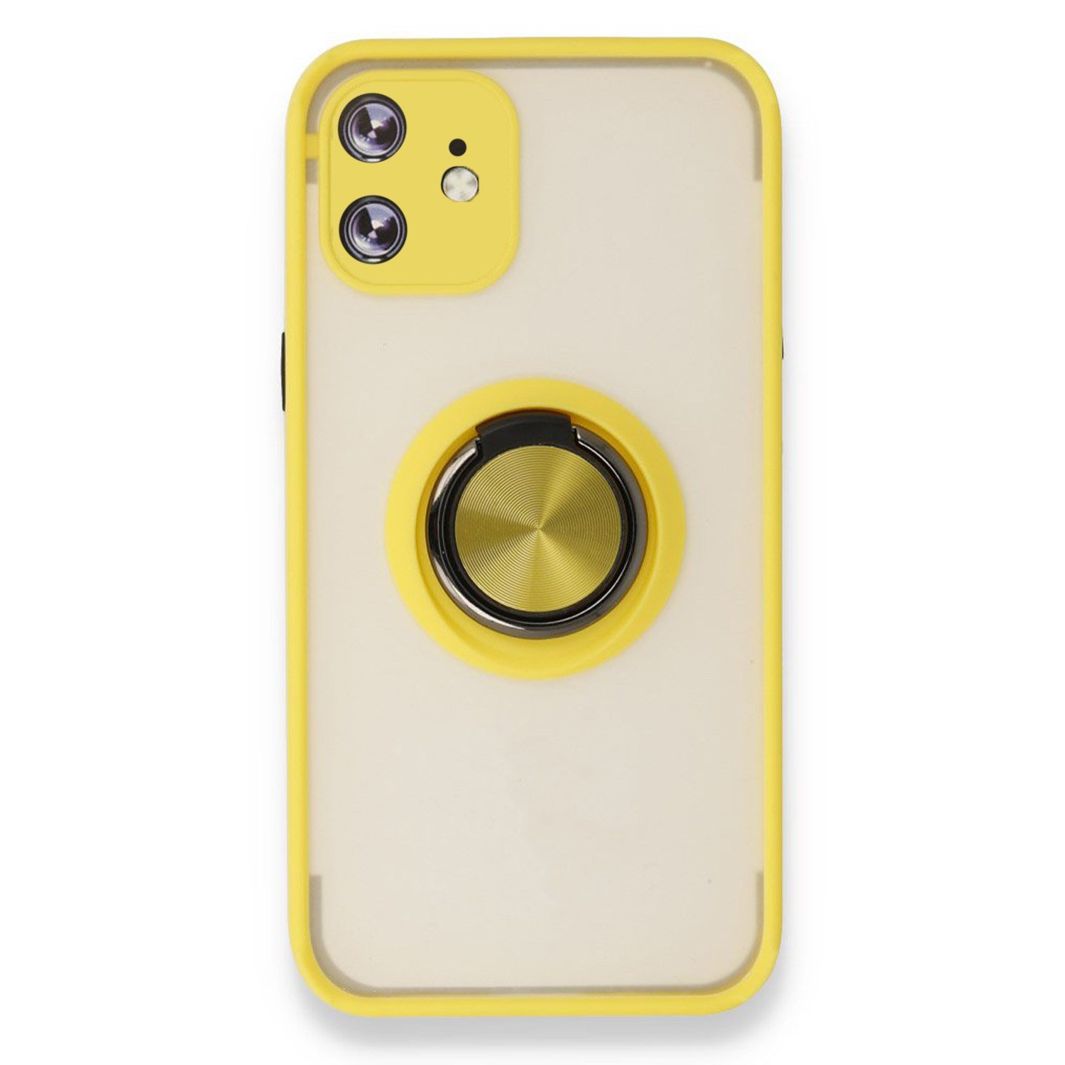 Nettech Apple iPhone 12 Uyumlu Montreal Yüzüklü Arka Koruma Kılıf NT-84790