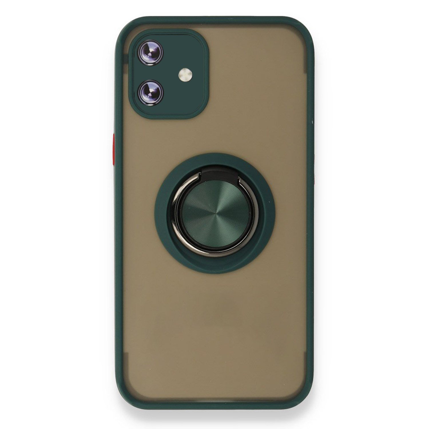 Nettech Apple iPhone 12 Uyumlu Montreal Yüzüklü Arka Koruma Kılıf NT-84790
