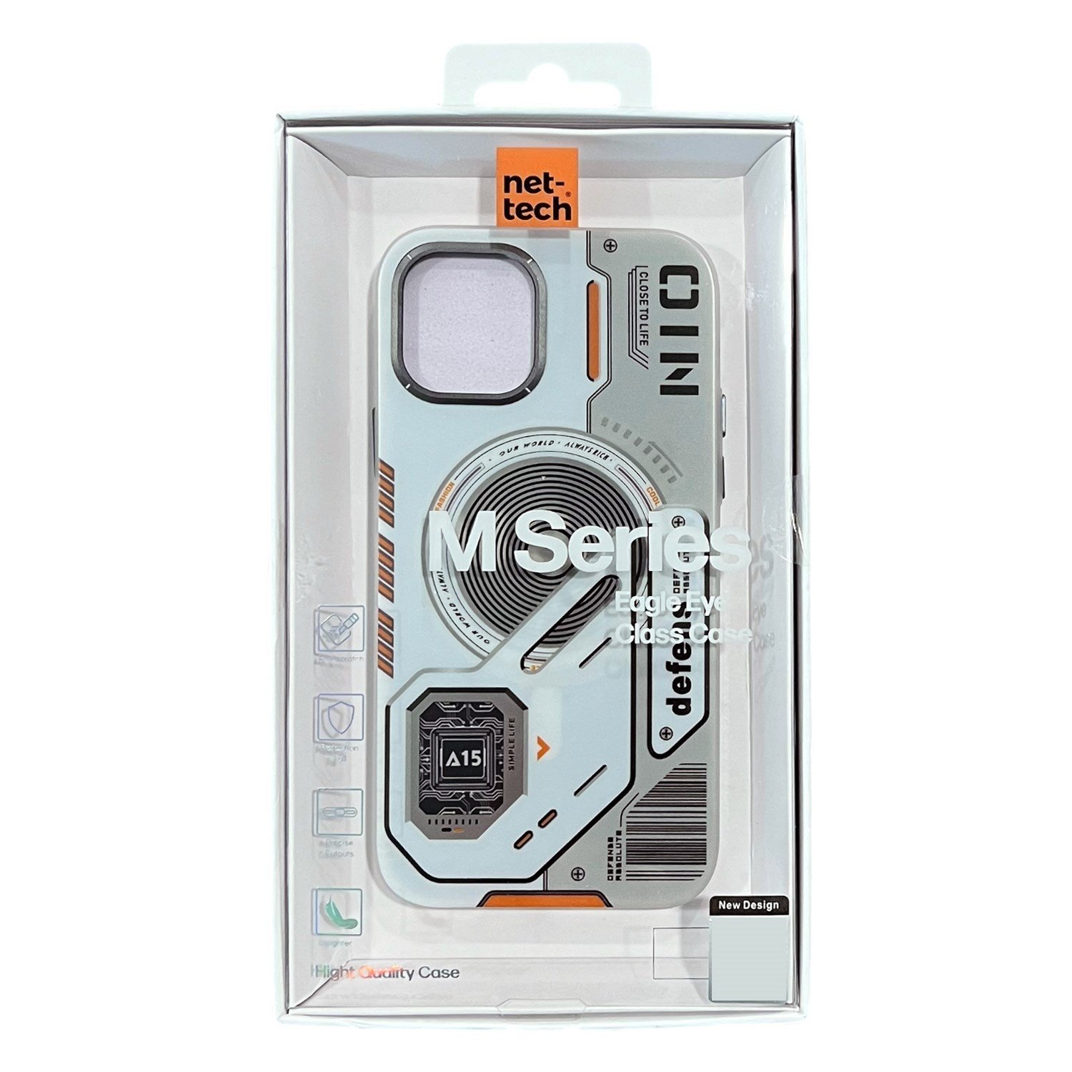 Nettech Apple iPhone 12 Uyumlu NT-N043 Arka Koruma Kılıf NT-108367
