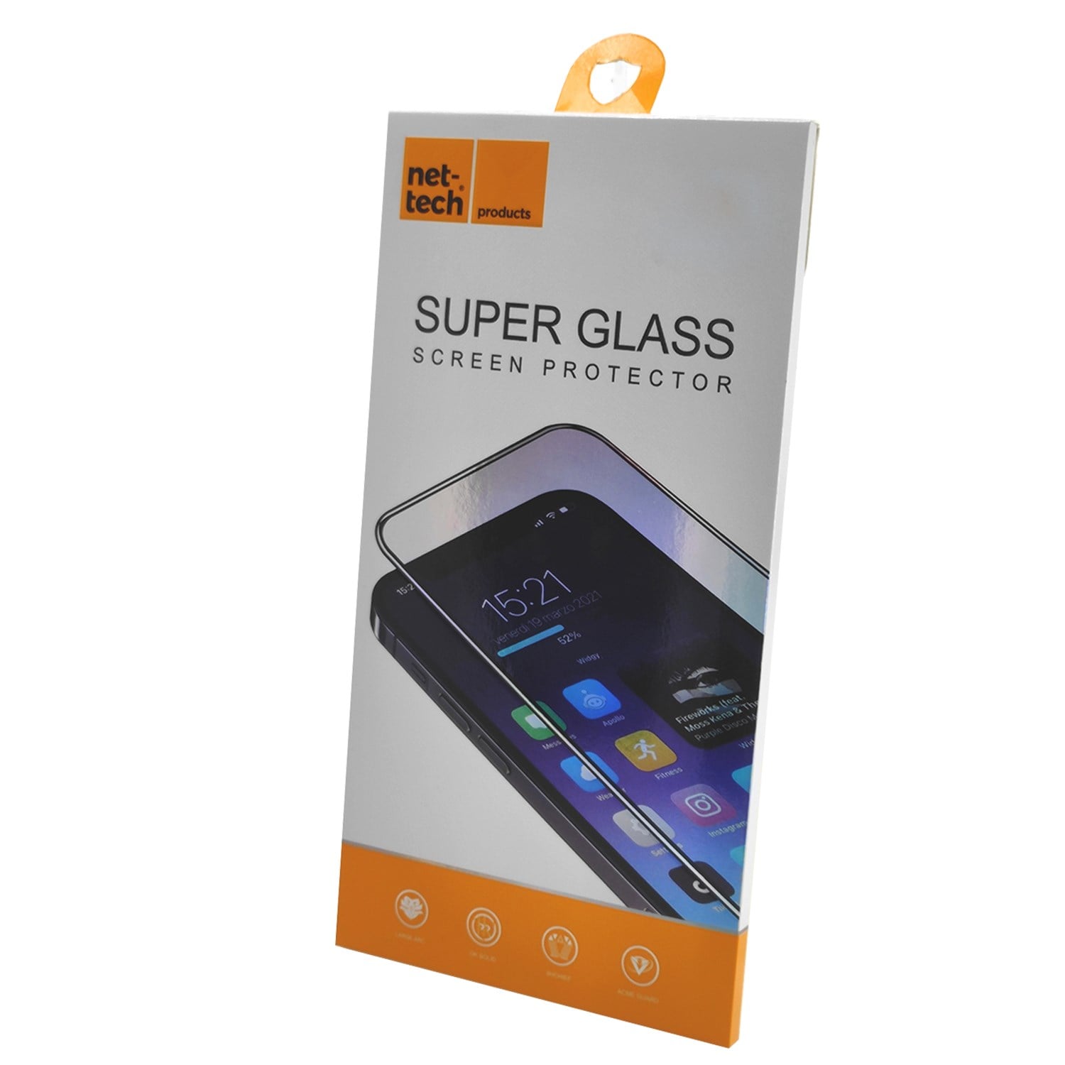 Nettech Apple iPhone 13 Mini Uyumlu 3D SuperGlass Full Cam Koruyucu NT-92523