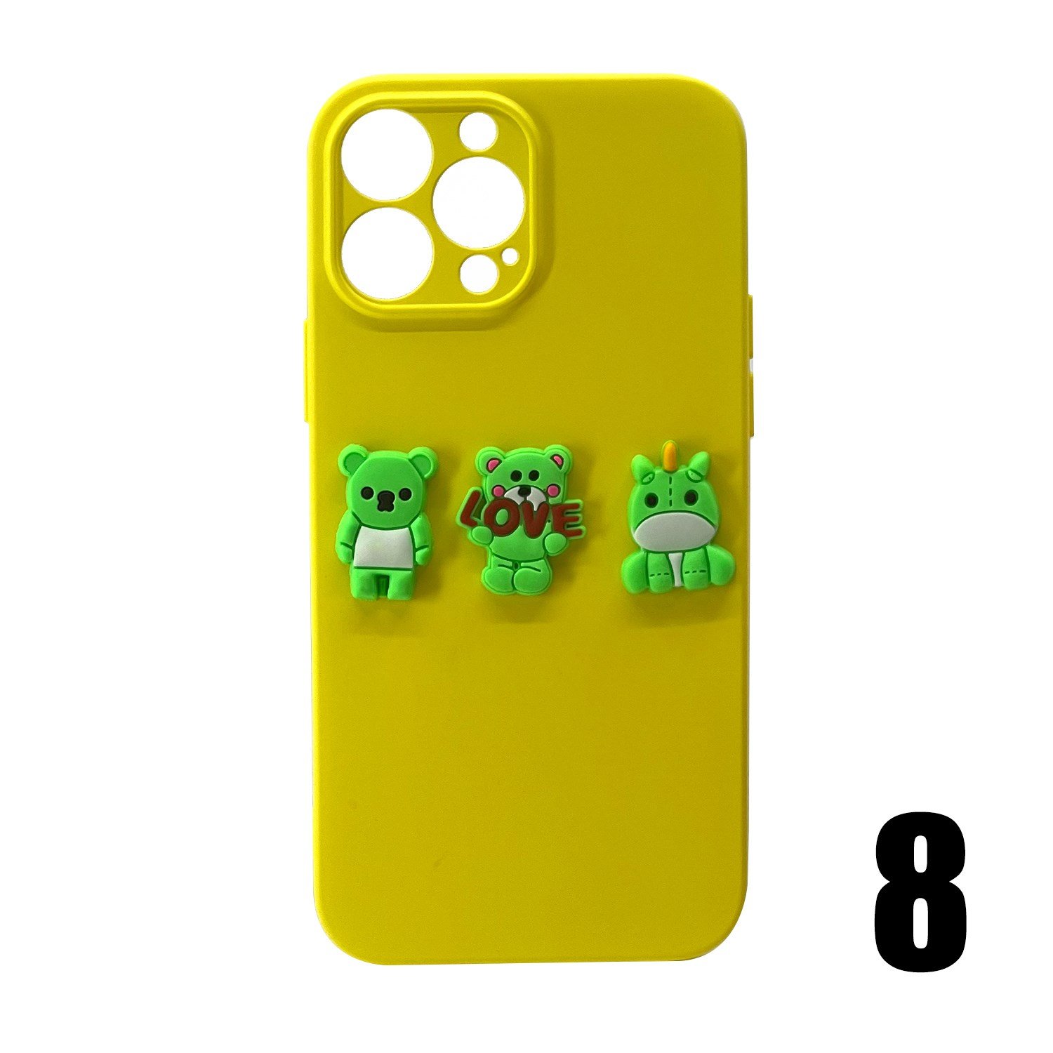 Nettech Apple iPhone 13 Pro Max Uyumlu Maskot Seri Arka Koruma Kılıf NT-106269