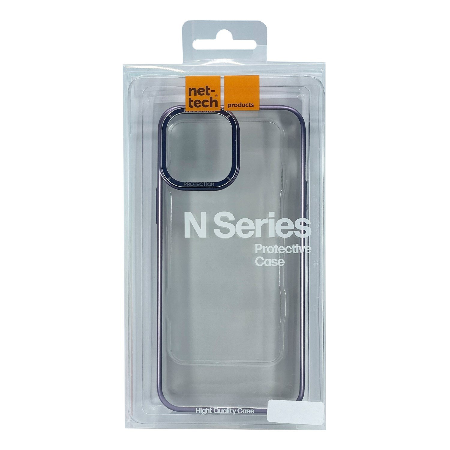 Nettech Apple iPhone 13 Pro Max Uyumlu Mika Renkli Metal Çerçeveli Seri Arka Koruma Kılıf NT-100967