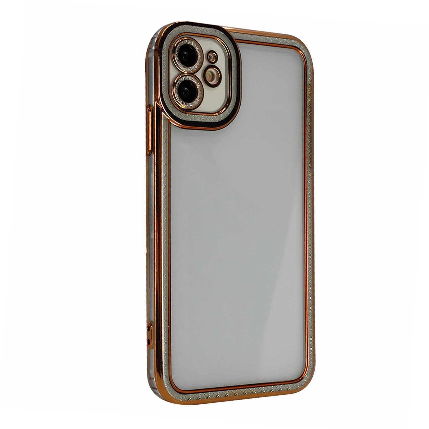 Nettech Apple iPhone 13 Pro Max Uyumlu Lüx Kristal Seri Arka Koruma Kılıf NT-97100