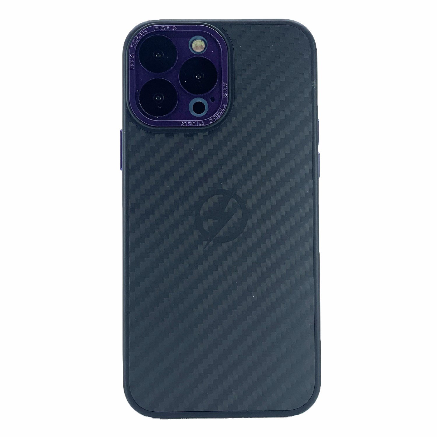 Nettech Apple iPhone 13 Pro Max Uyumlu Grand Karbon Seri Arka Koruma Kılıf NT-100495