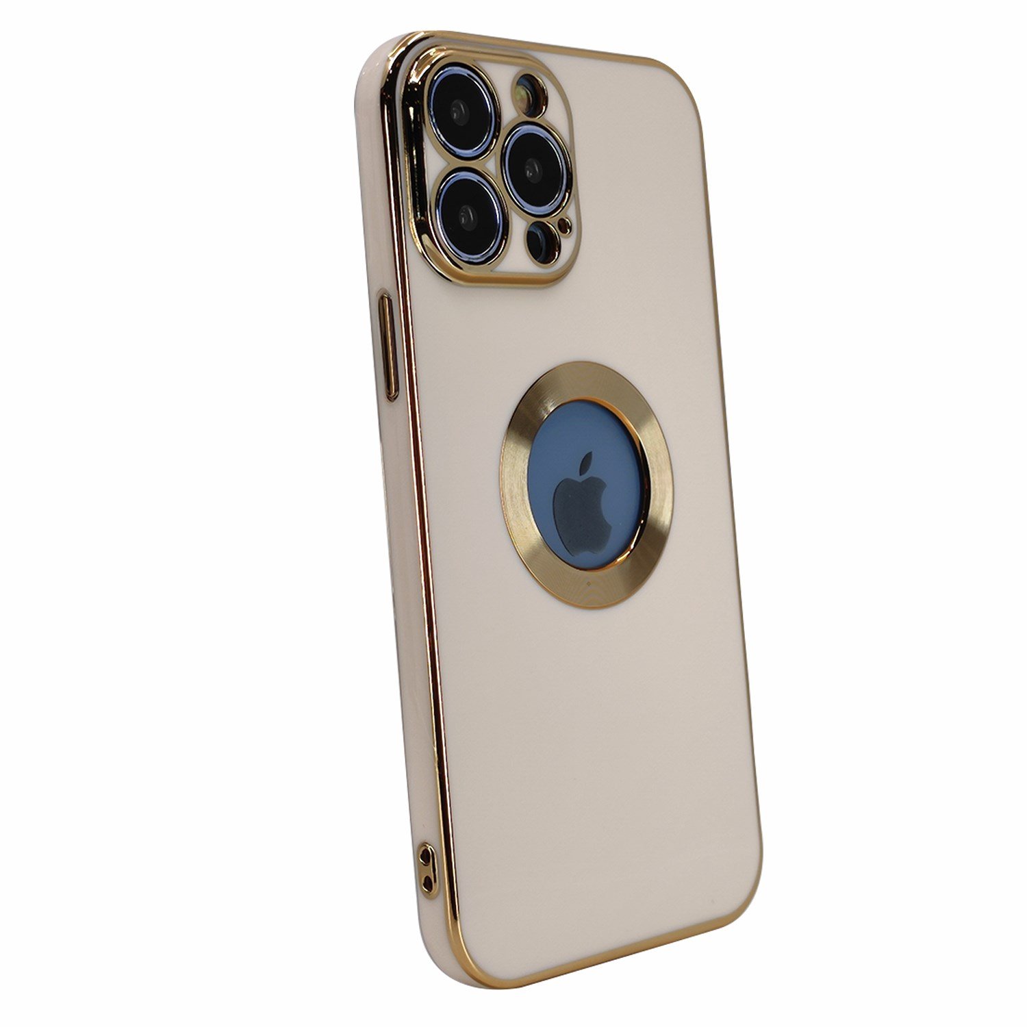 Nettech Apple iPhone 13 Pro Max Uyumlu Halkalı Logo Seri Arka Koruma Kılıf NT-97169