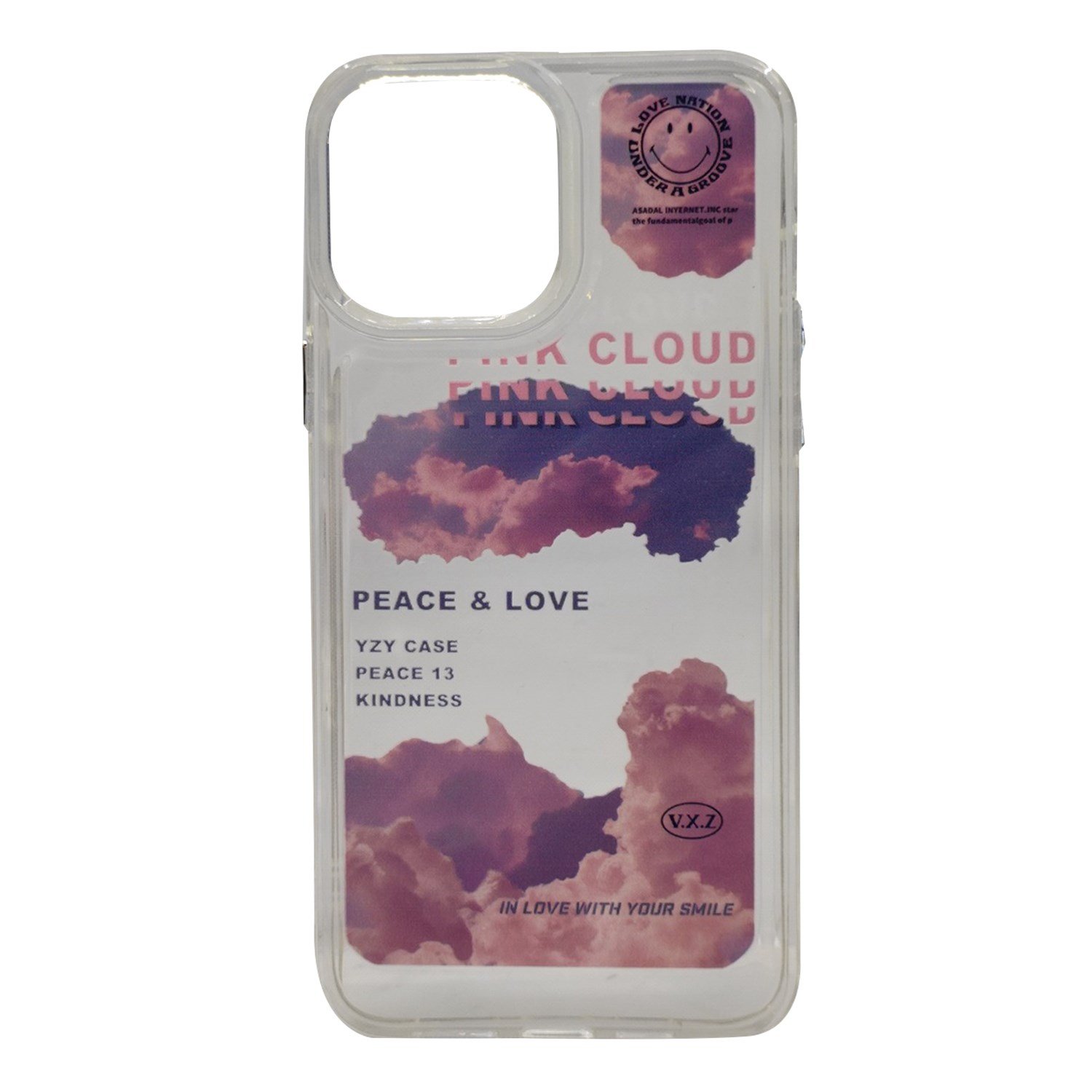 Nettech Apple iPhone 13 Pro Max Uyumlu Dizayn Soft Arka Koruma Kılıf NT-95235