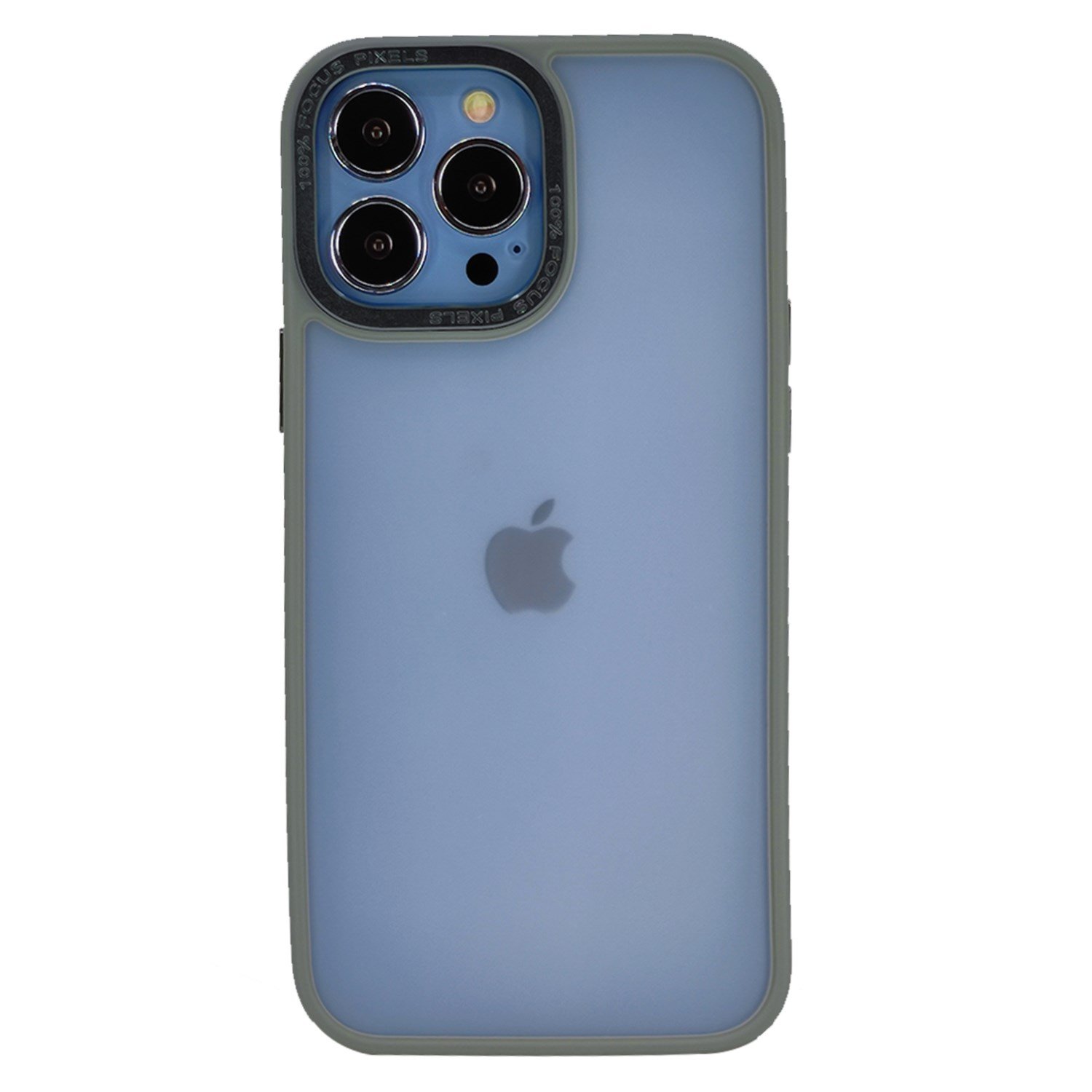 Nettech Apple iPhone 13 Pro Max Uyumlu Kamera Metal Çerçeve Seri Arka Koruma Kılıf NT-94706
