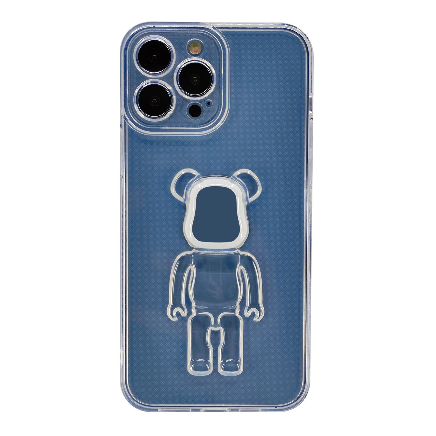 Nettech Apple iPhone 13 Pro Max Uyumlu Bear Seri Arka Koruma Kılıf NT-95532