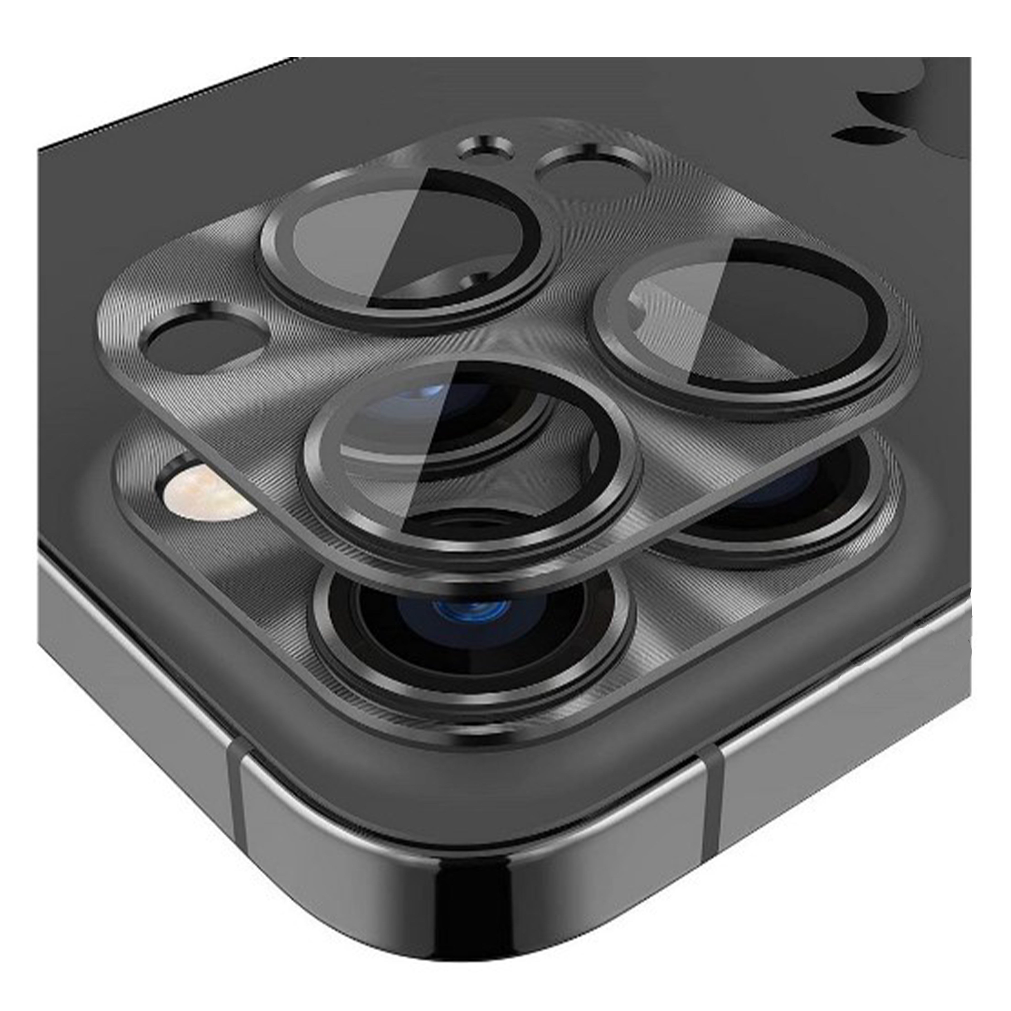 Nettech Apple iPhone 13 Pro Max Uyumlu Metalik Seri Kamera Cam Koruyucu NT-92506