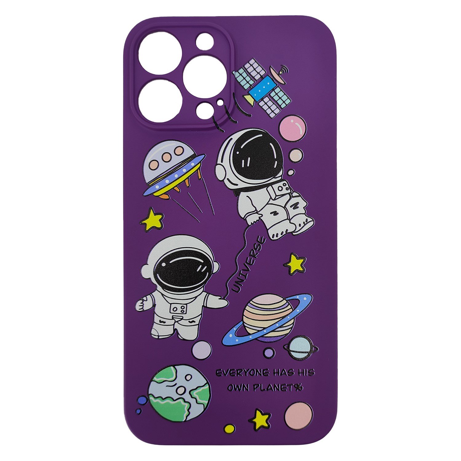 Nettech Apple iPhone 13 Pro Max Uyumlu Animal/Kahraman Seri Arka Koruma Kılıf NT-94446