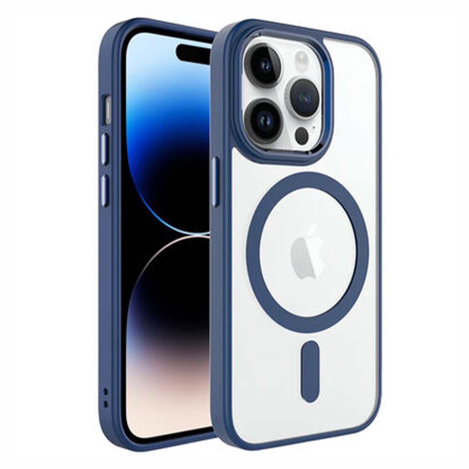 Nettech Apple iPhone 13 Pro Max Uyumlu Soft Akrilik Magsafe Seri Arka Koruma Kılıf NT-98112