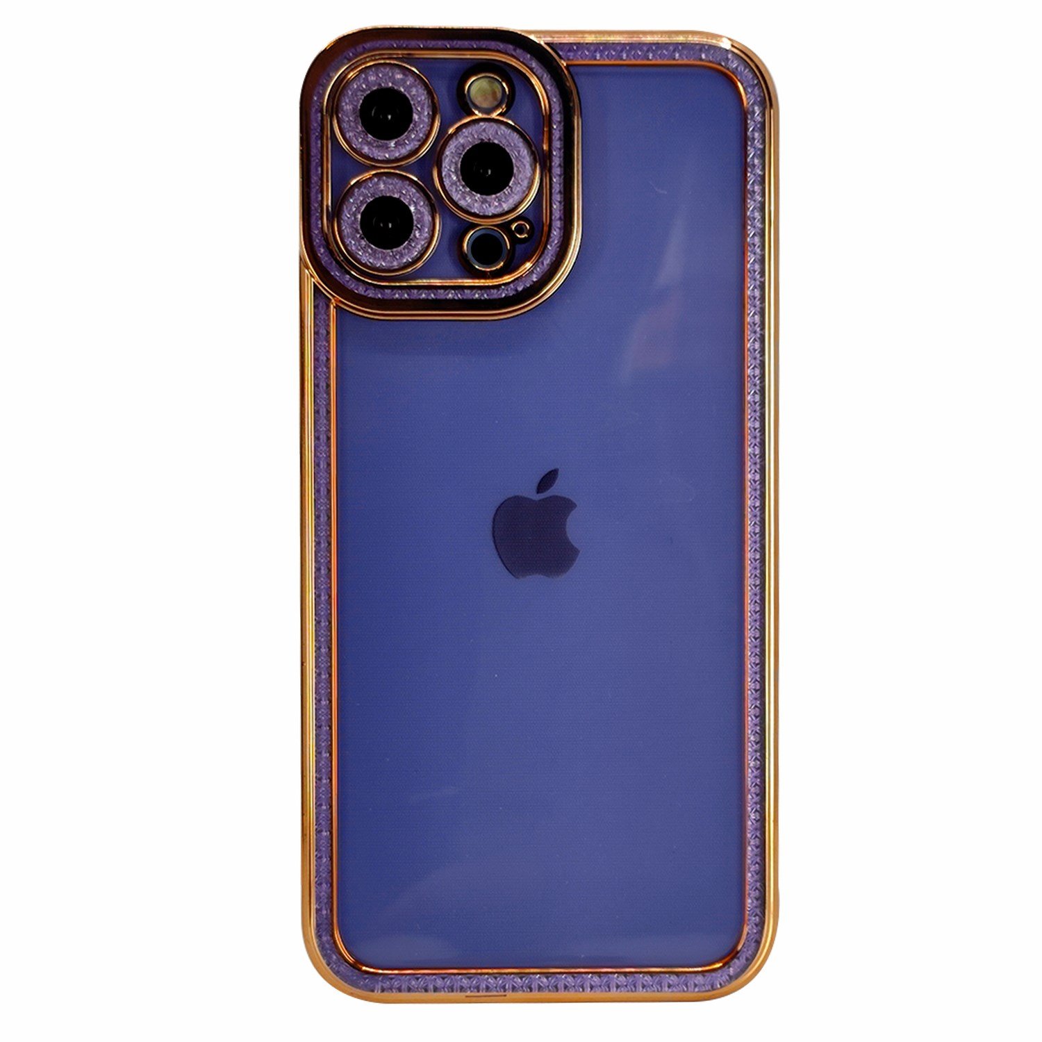 Nettech Apple iPhone 13 Pro Max Uyumlu Lüx Kristal Seri Arka Koruma Kılıf NT-97100