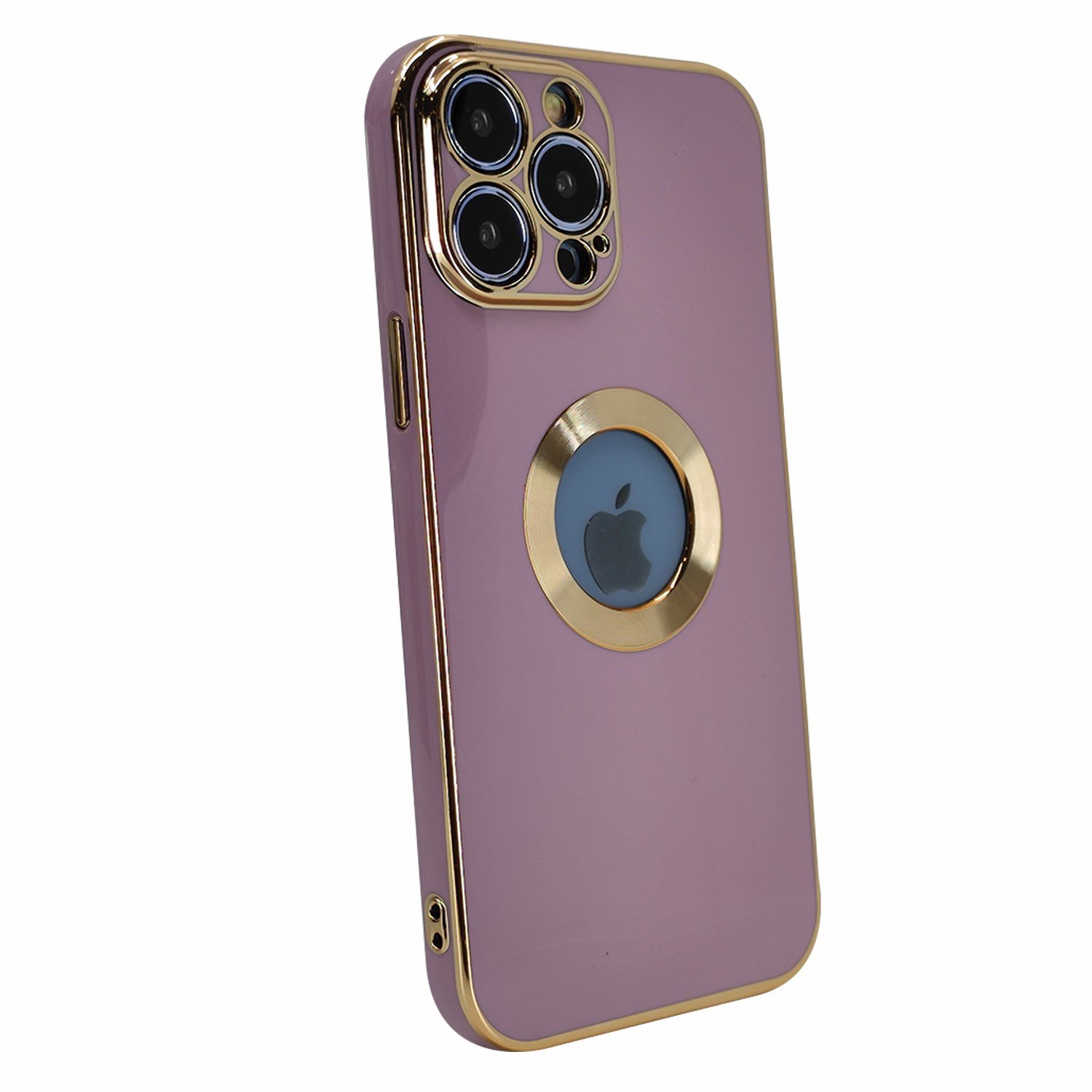Nettech Apple iPhone 13 Pro Max Uyumlu Halkalı Logo Seri Arka Koruma Kılıf NT-97169