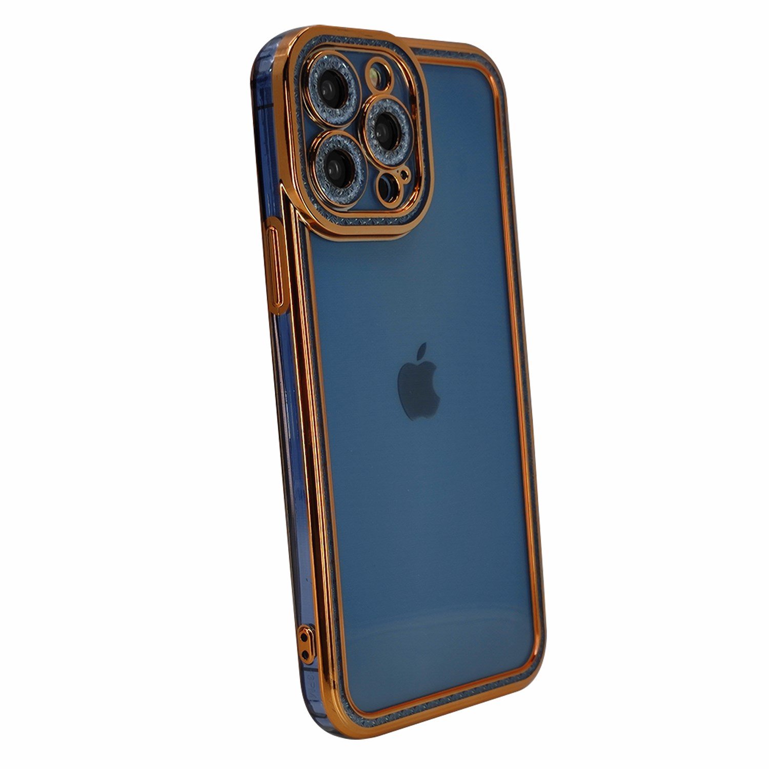 Nettech Apple iPhone 13 Pro Max Uyumlu Lüx Kristal Seri Arka Koruma Kılıf NT-97100