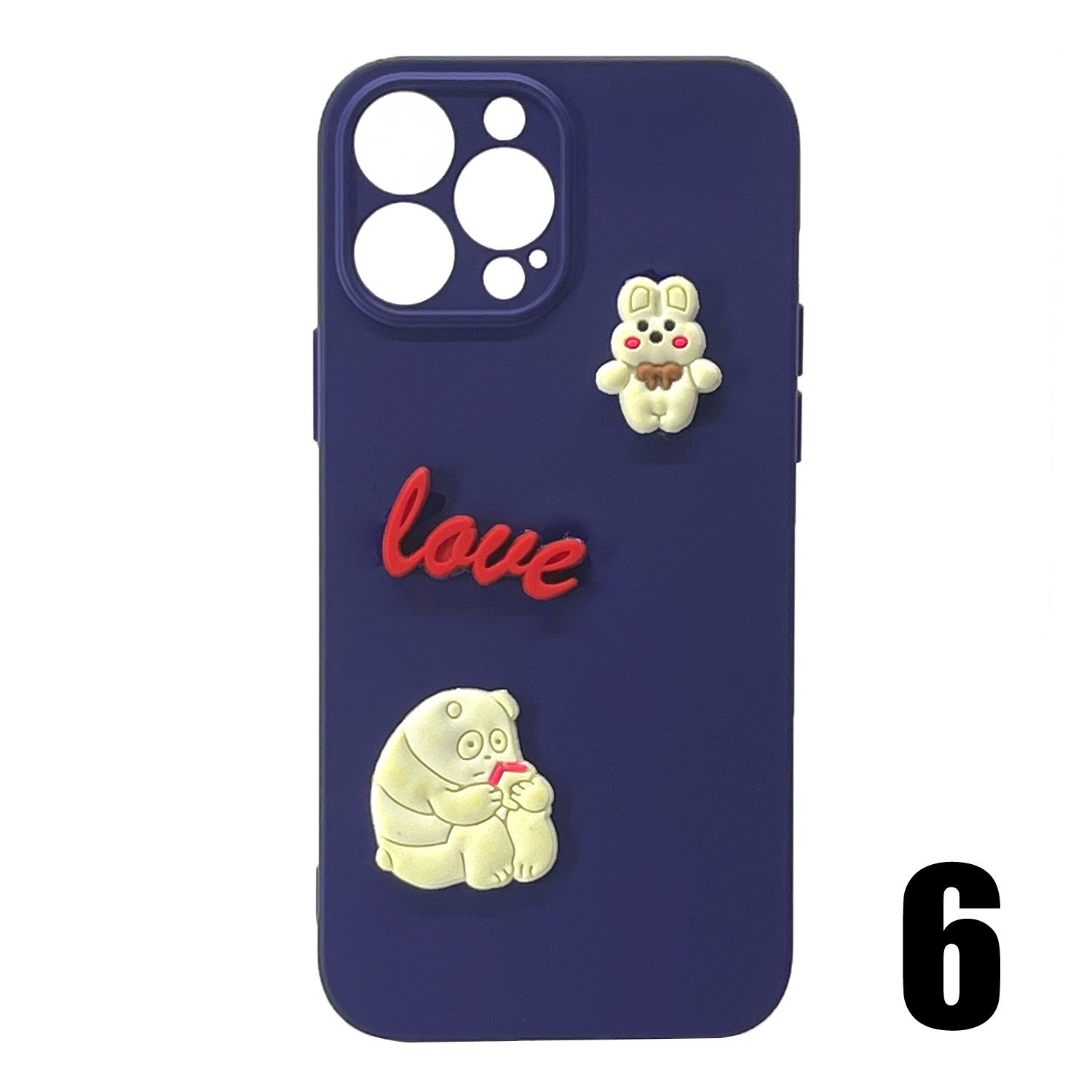 Nettech Apple iPhone 13 Pro Max Uyumlu Maskot Seri Arka Koruma Kılıf NT-106269