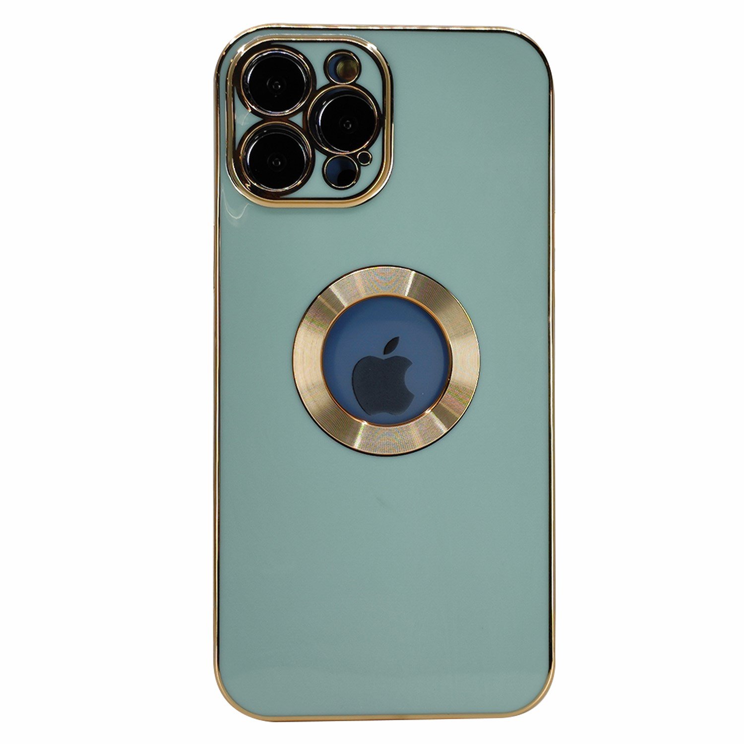 Nettech Apple iPhone 13 Pro Max Uyumlu Halkalı Logo Seri Arka Koruma Kılıf NT-97169
