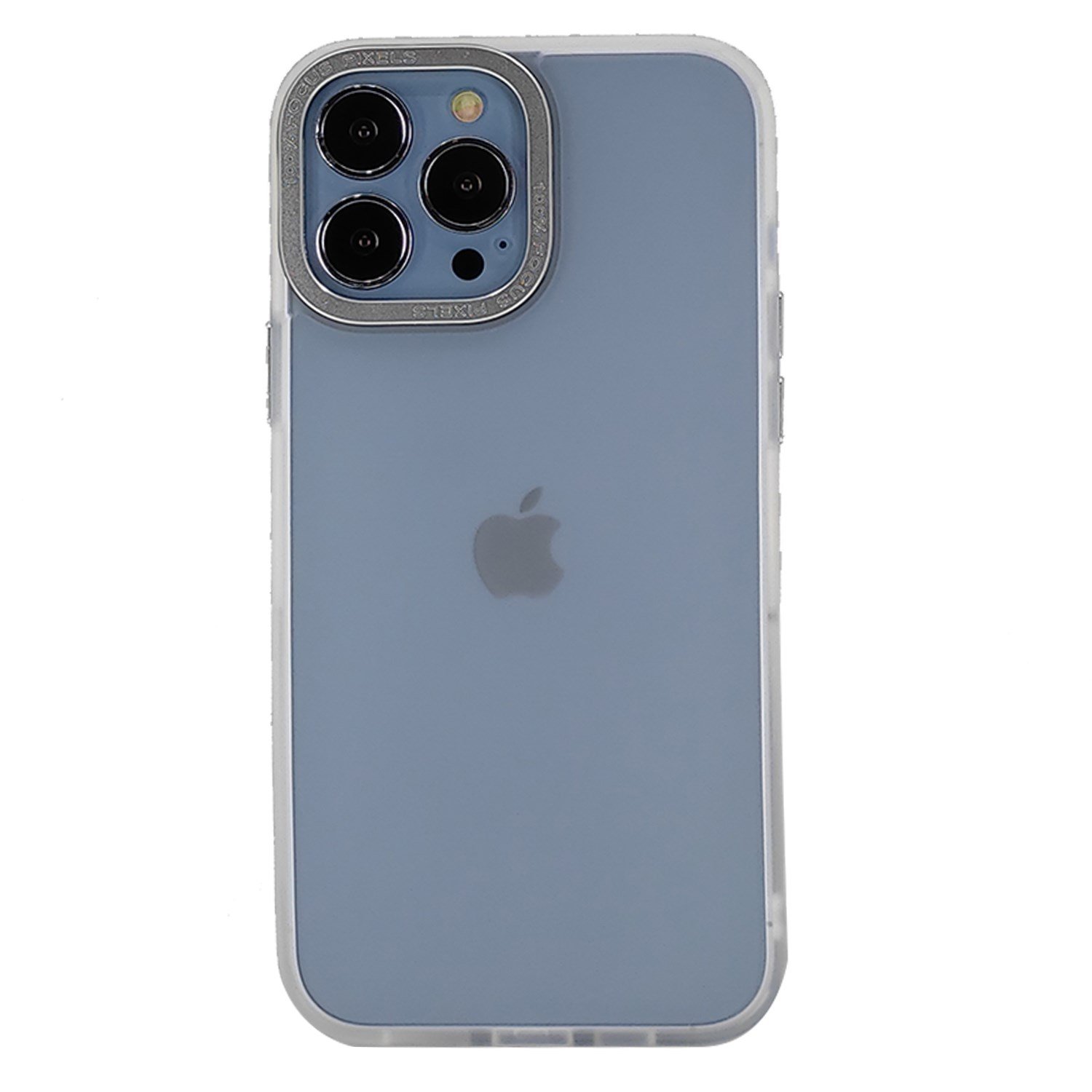 Nettech Apple iPhone 13 Pro Max Uyumlu Kamera Metal Çerçeve Seri Arka Koruma Kılıf NT-94706
