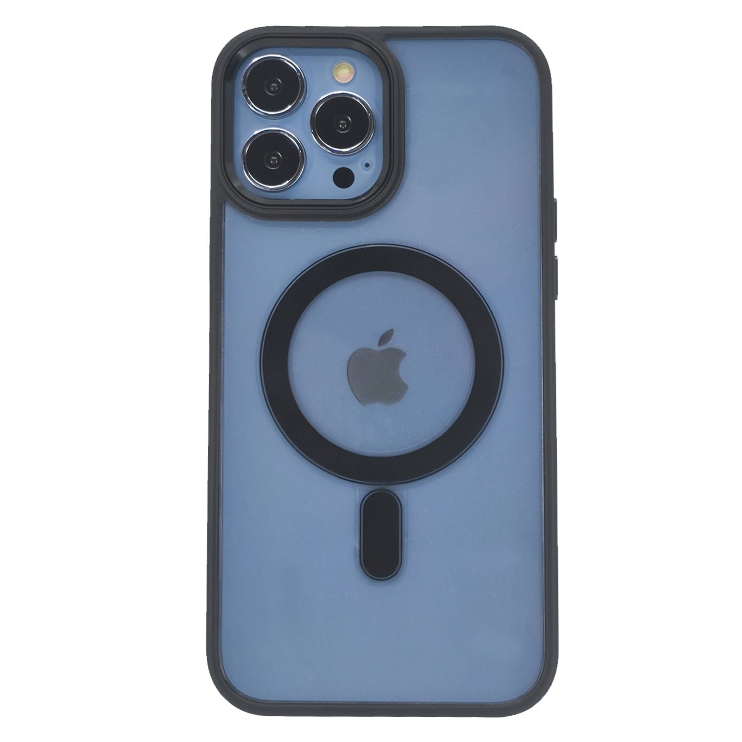 Nettech Apple iPhone 13 Pro Max Uyumlu Kamera Çerçeveli MagSafe Arka Koruma Kılıf NT-96307