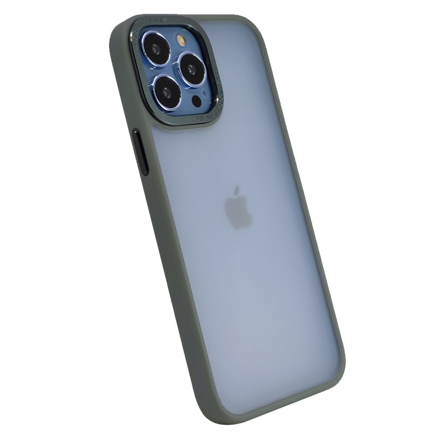Nettech Apple iPhone 13 Pro Max Uyumlu Kamera Metal Çerçeve Seri Arka Koruma Kılıf NT-94706