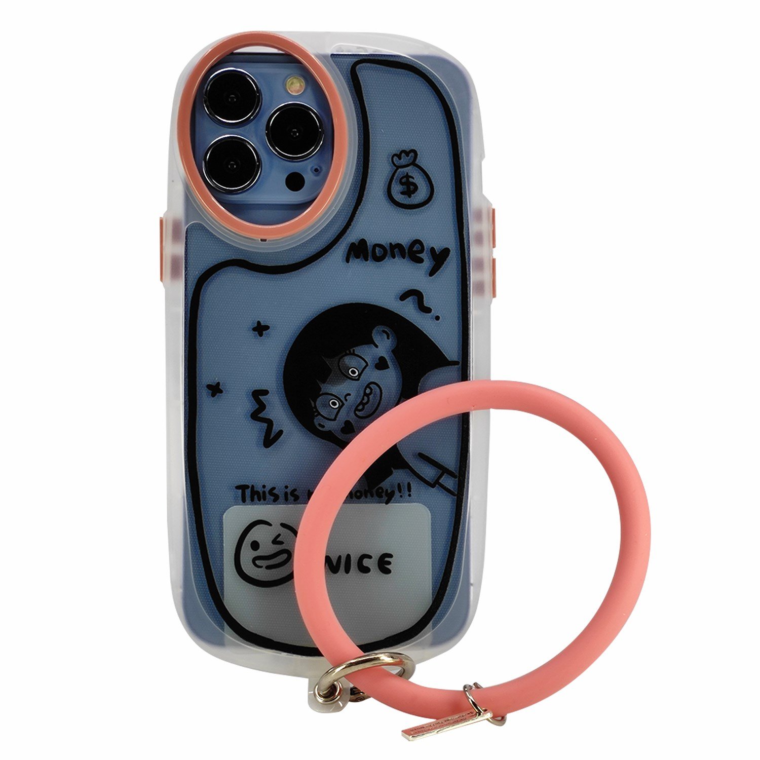 Nettech Apple iPhone 13 Pro Max Uyumlu Karikatür Seri Arka Koruma Kılıf NT-97295