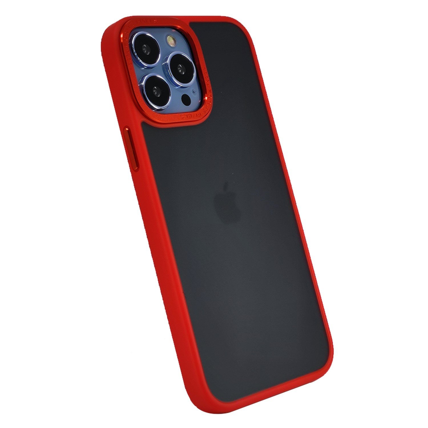 Nettech Apple iPhone 13 Pro Max Uyumlu Kamera Metal Çerçeve Seri Arka Koruma Kılıf NT-94706