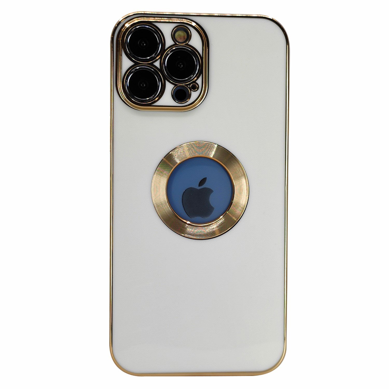 Nettech Apple iPhone 13 Pro Max Uyumlu Halkalı Logo Seri Arka Koruma Kılıf NT-97169