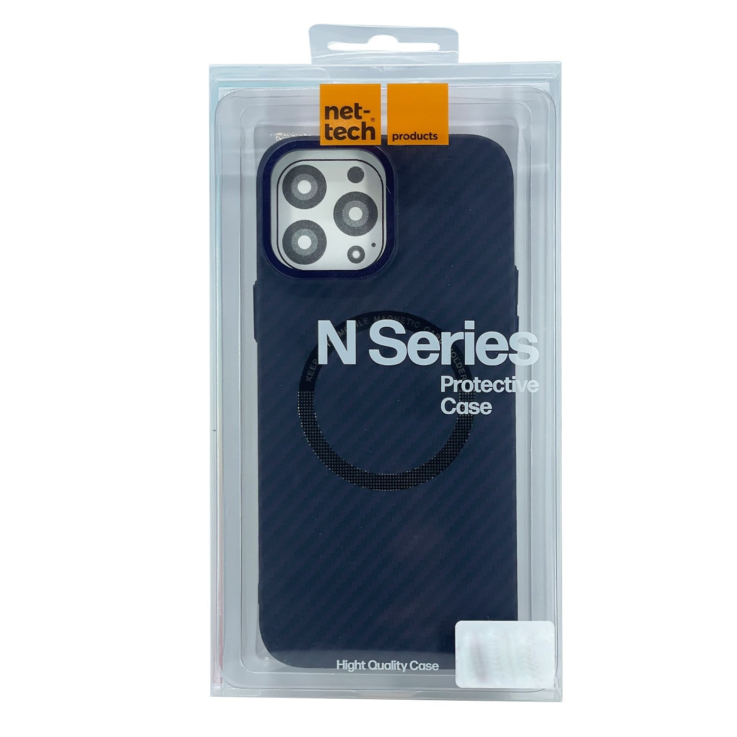 Nettech Apple iPhone 13 Pro Max Uyumlu Hybrid Karbon Seri Arka Koruma Kılıf NT-100526