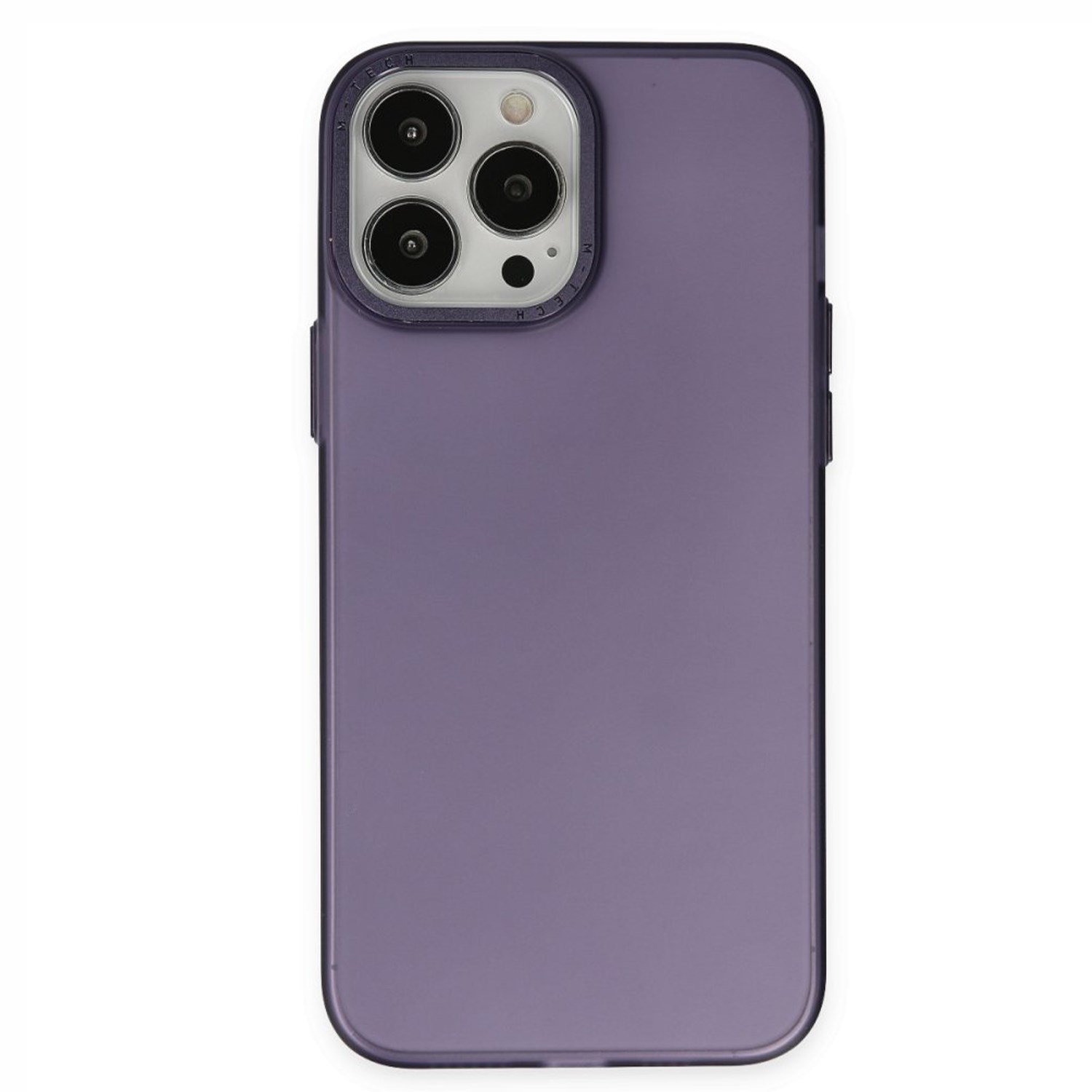 Nettech Apple iPhone 13 Pro Max Uyumlu Metal Kamera Çerçeveli Arka Koruma Kılıf NT-97953