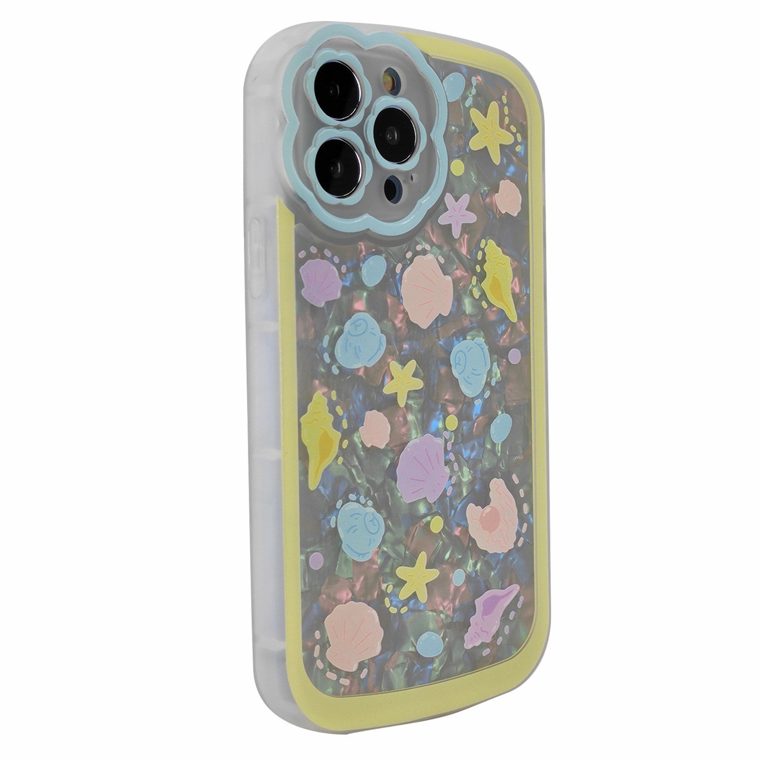 Nettech Apple iPhone 13 Pro Max Uyumlu Desenli Mozaik Seri Arka Koruma Kılıf NT-97080