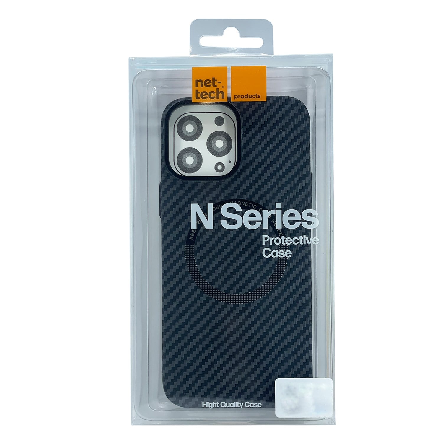 Nettech Apple iPhone 13 Pro Max Uyumlu Hybrid Karbon Seri Arka Koruma Kılıf NT-100526