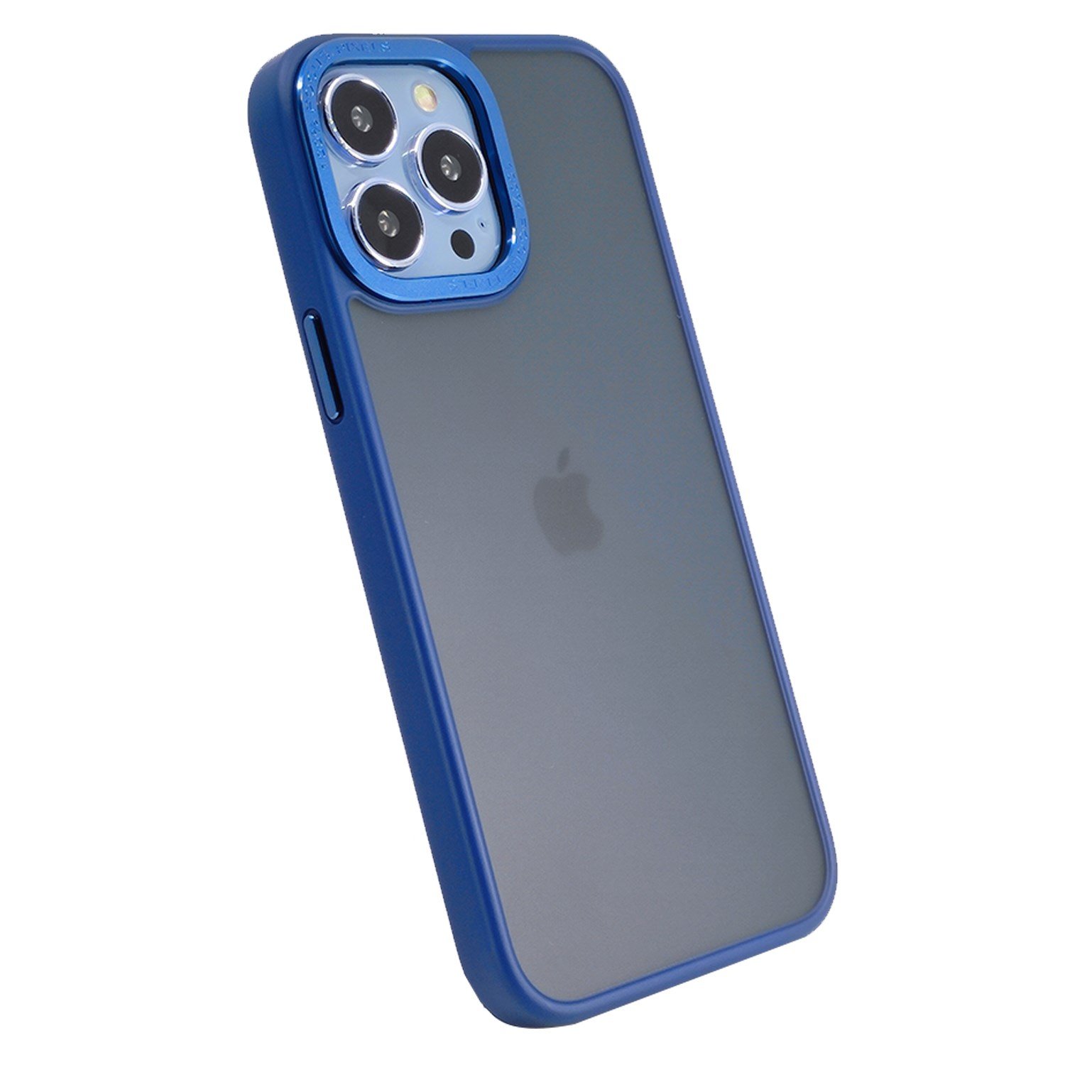 Nettech Apple iPhone 13 Pro Max Uyumlu Kamera Metal Çerçeve Seri Arka Koruma Kılıf NT-94706