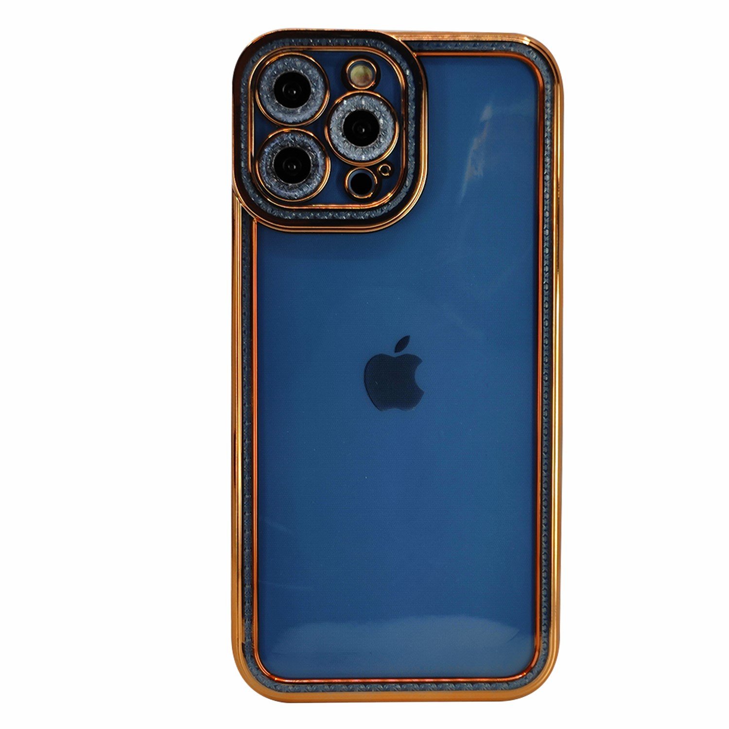Nettech Apple iPhone 13 Pro Max Uyumlu Lüx Kristal Seri Arka Koruma Kılıf NT-97100