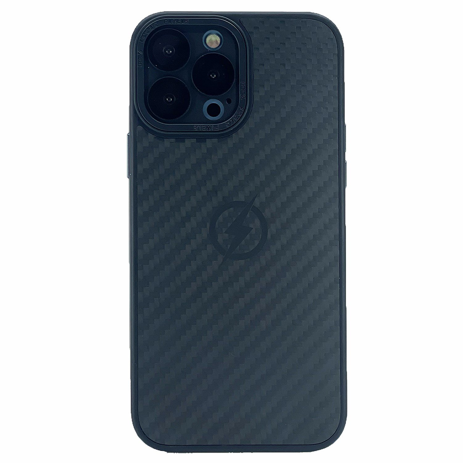 Nettech Apple iPhone 13 Pro Max Uyumlu Grand Karbon Seri Arka Koruma Kılıf NT-100495